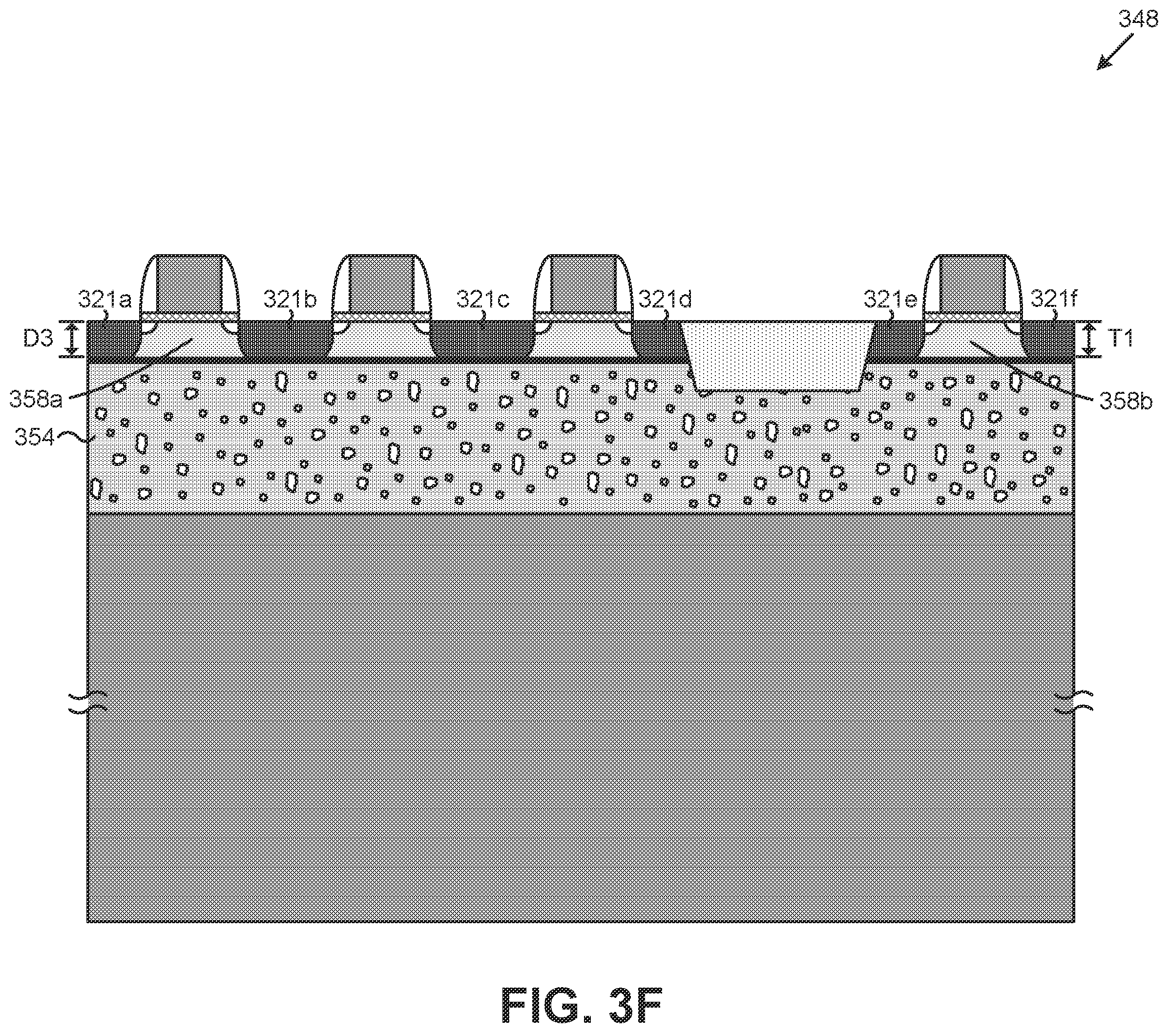 Patent US12347673 Figure 8 – Method for forming a semiconductor structure having a porous semiconductor layer in RF devices