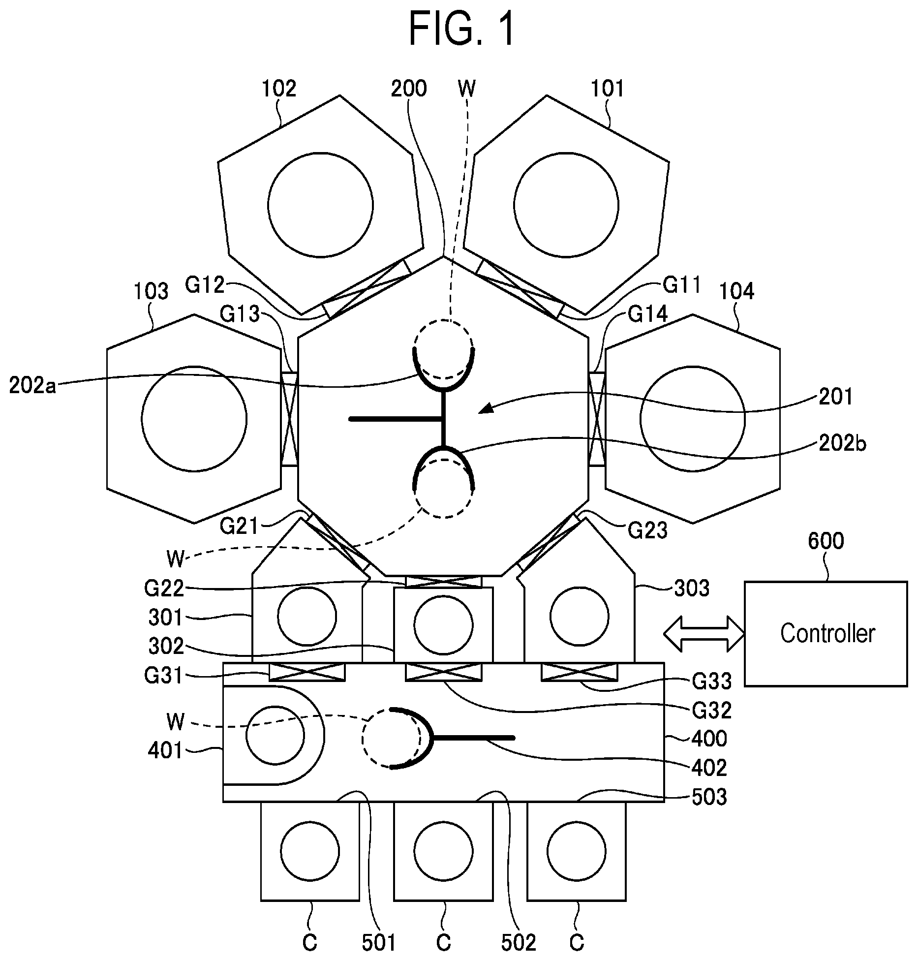 Patent US12347676 Figure 1 – Substrate processing method and substrate processing system