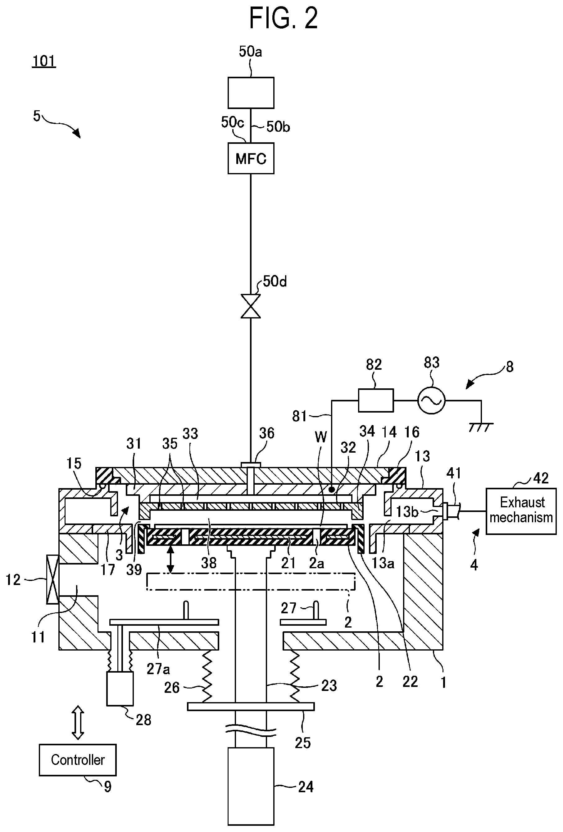 Patent US12347676 Figure 2 – Substrate processing method and substrate processing system