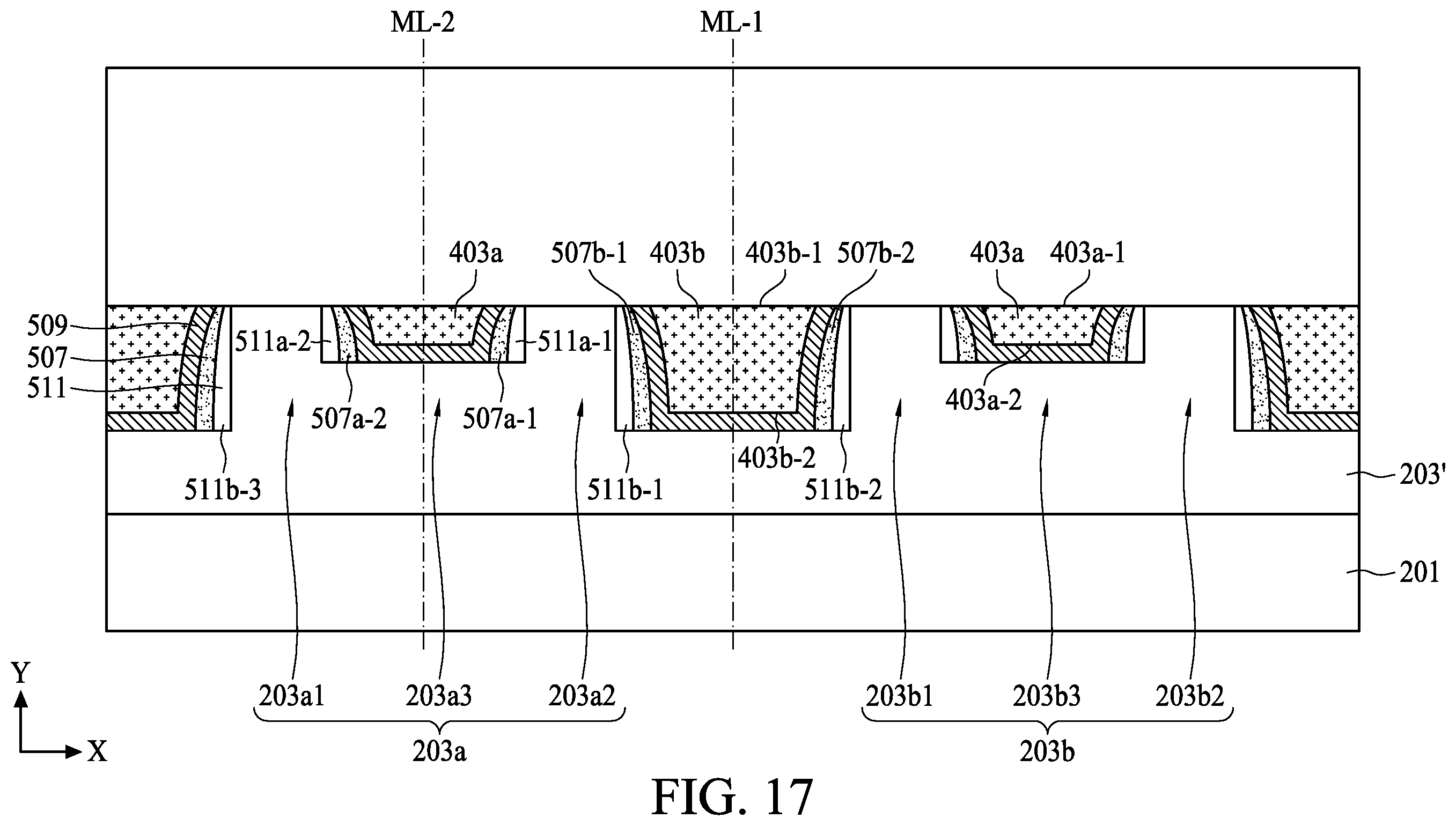 Patent US12347686 Figure 17 – Semiconductor device structure and method for preparing the same