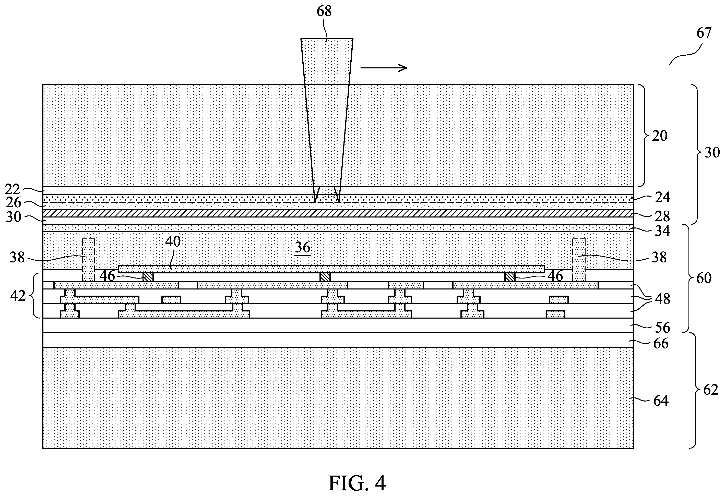 Patent US12347696 Figure 5 – Laser de-bonding carriers and composite carriers thereof