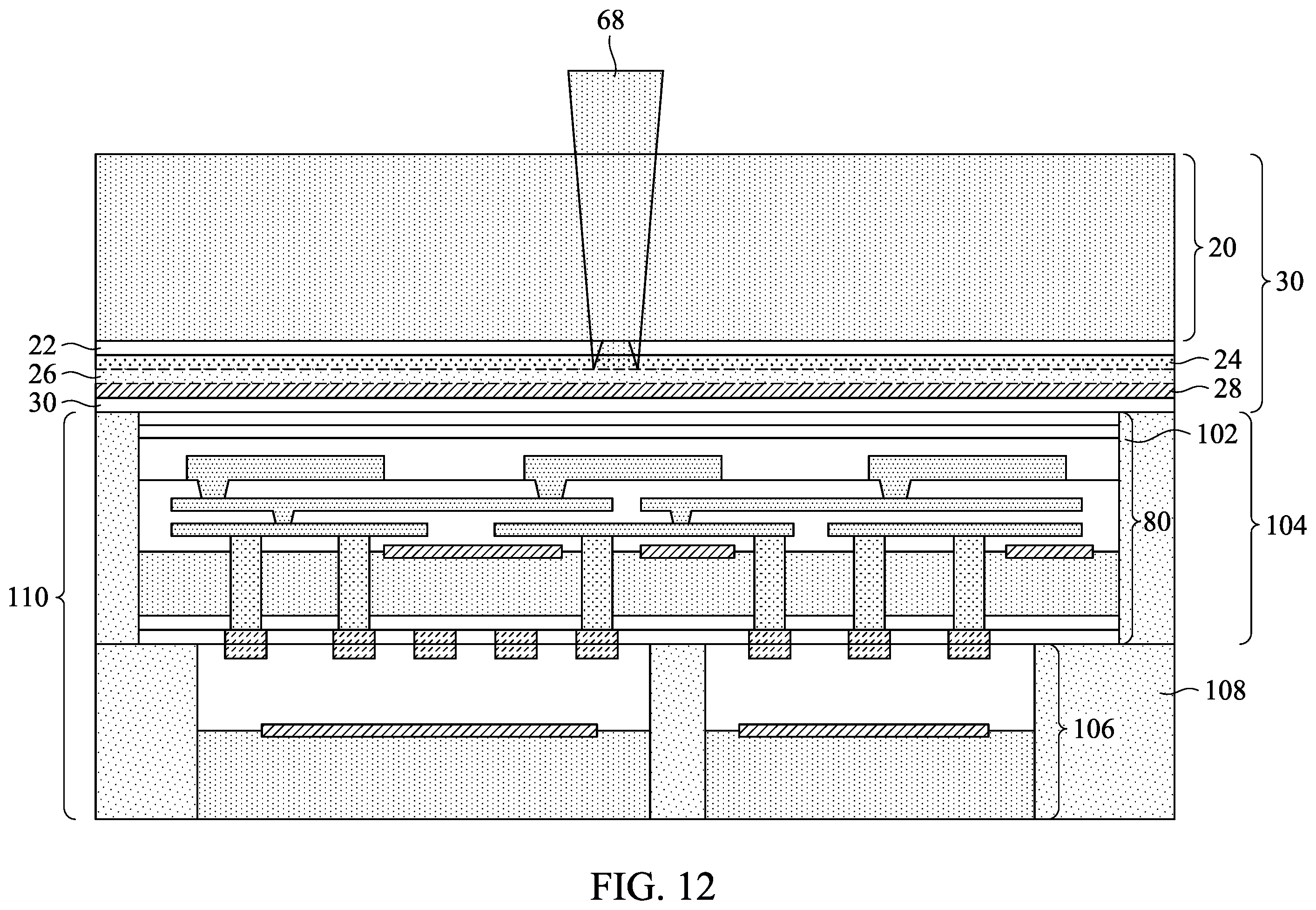 Patent US12347696 Figure 13 – Laser de-bonding carriers and composite carriers thereof