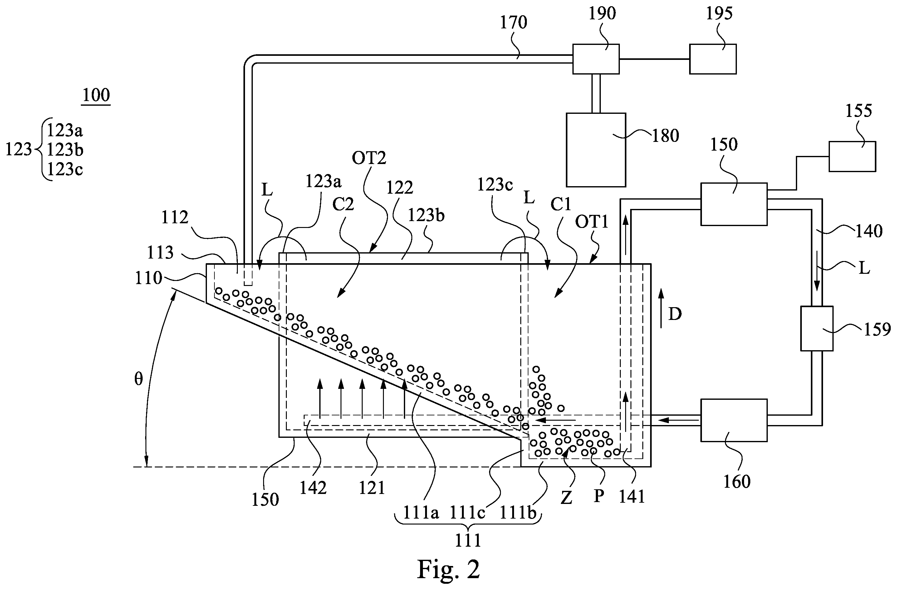 Patent US12347700 Figure 2 – Wet bench and chemical treatment method using the same