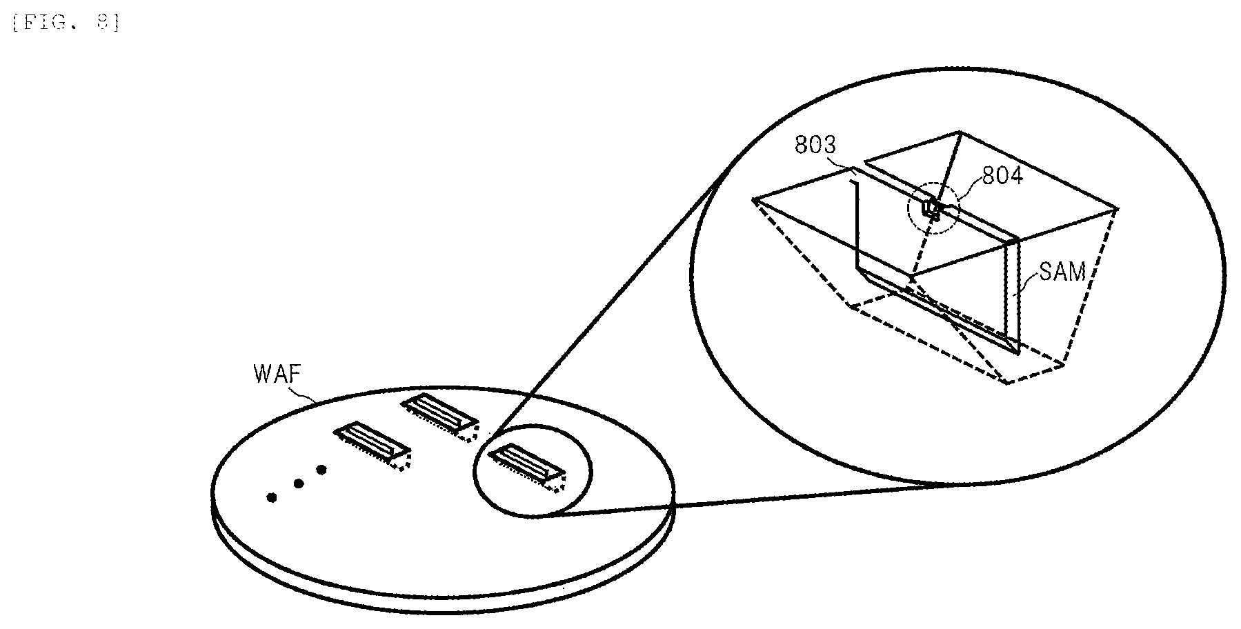 Patent US12347707 Figure 8 – Semiconductor analysis system