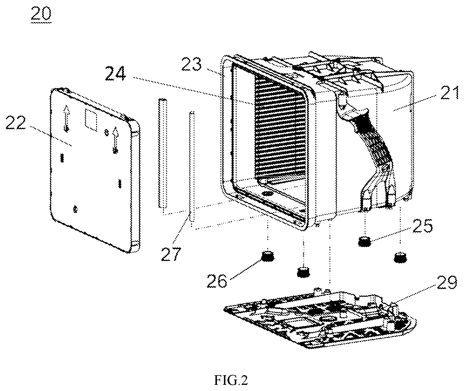 Patent US12347711 Figure 2 – Gas diffusion device, and wafer container including the same
