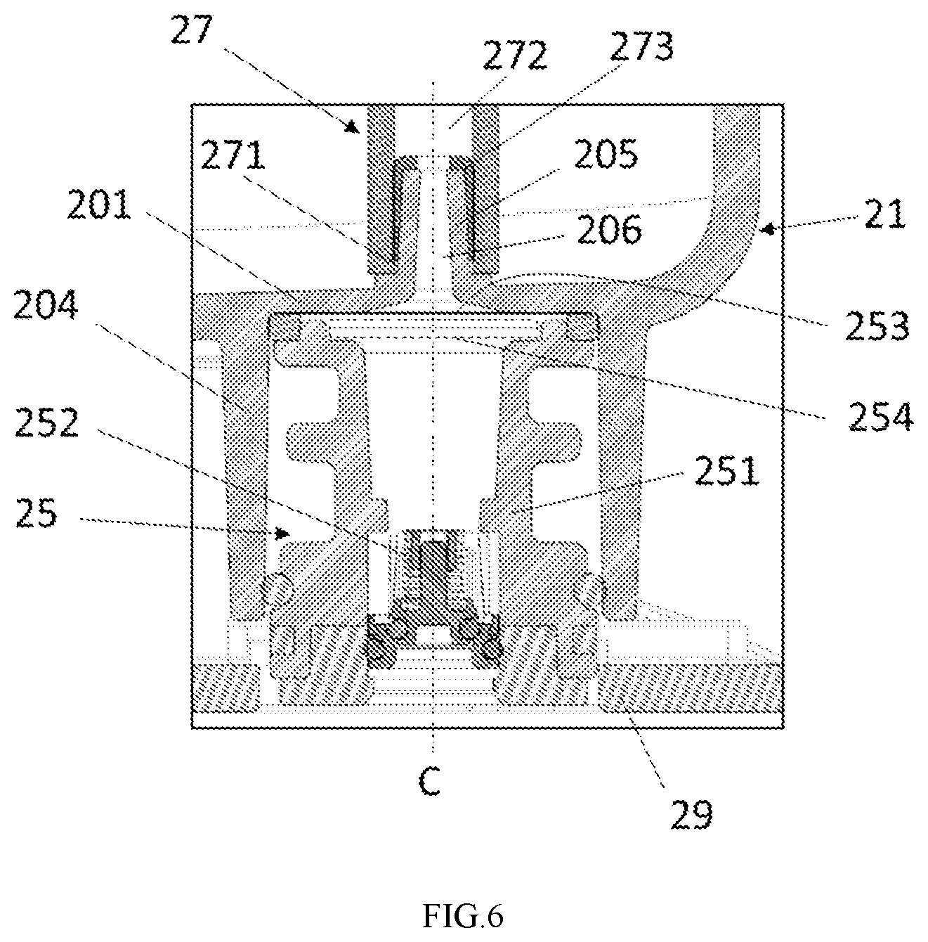 Patent US12347711 Figure 6 – Gas diffusion device, and wafer container including the same