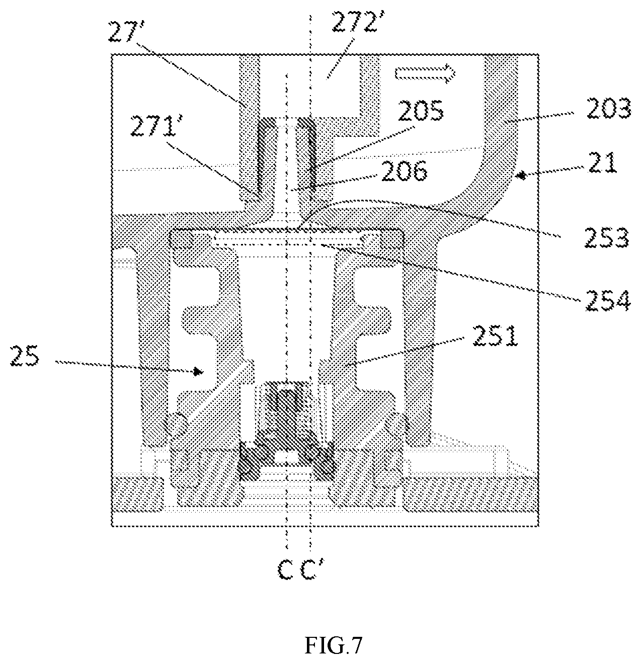 Patent US12347711 Figure 7 – Gas diffusion device, and wafer container including the same