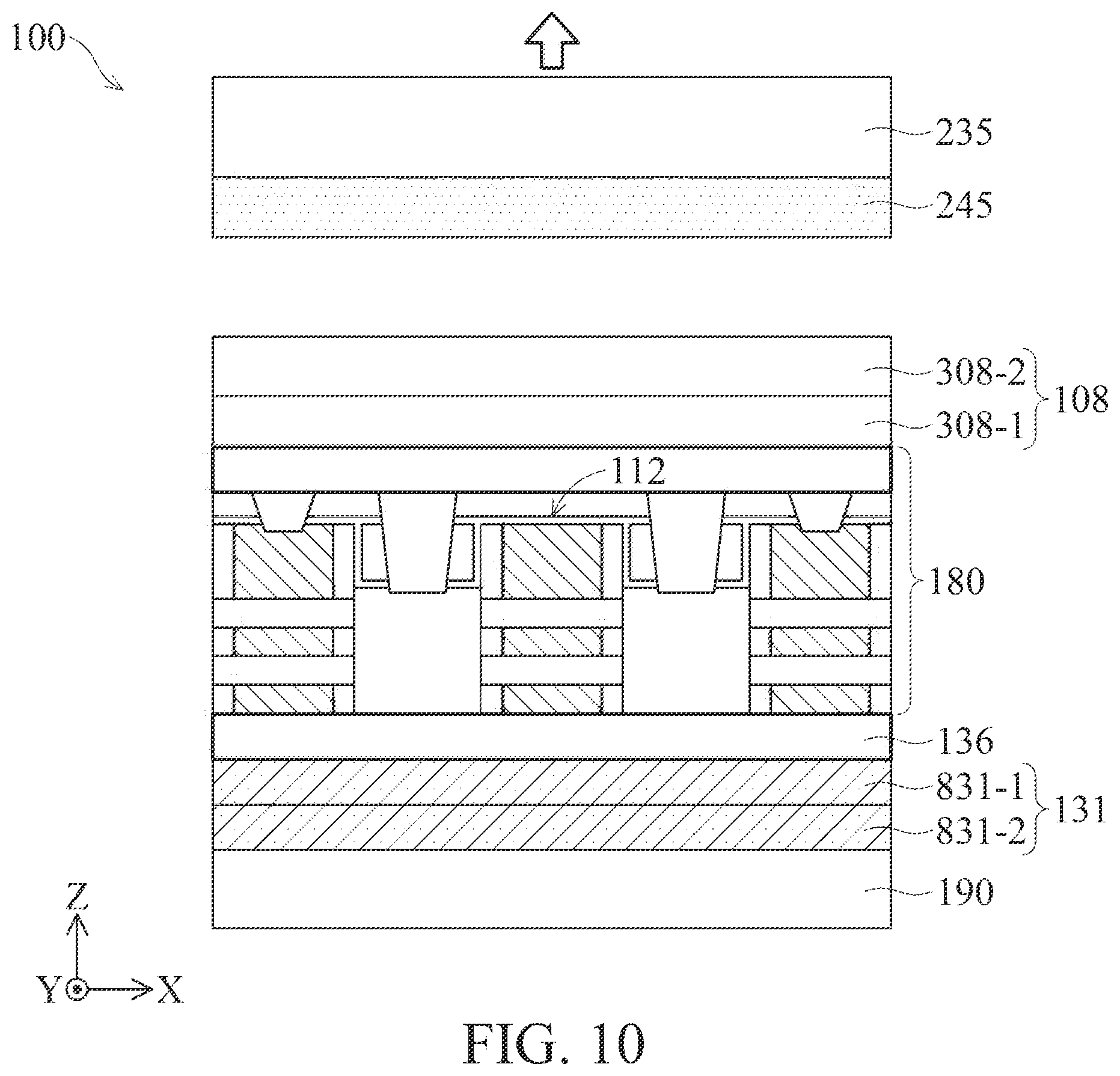 Patent US12347717 Figure 10 – Debonding structures for wafer bonding