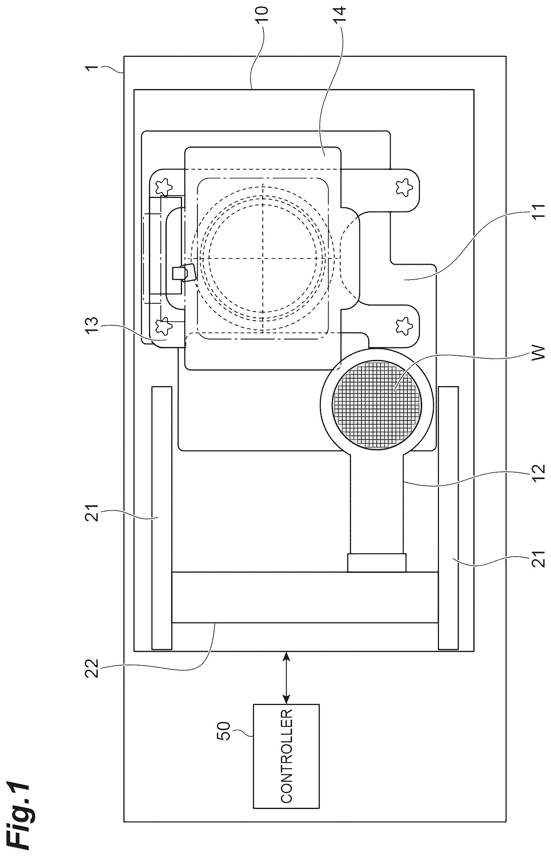 Patent US12347718 Figure 1 – Wafer conveyance unit and wafer conveyance method