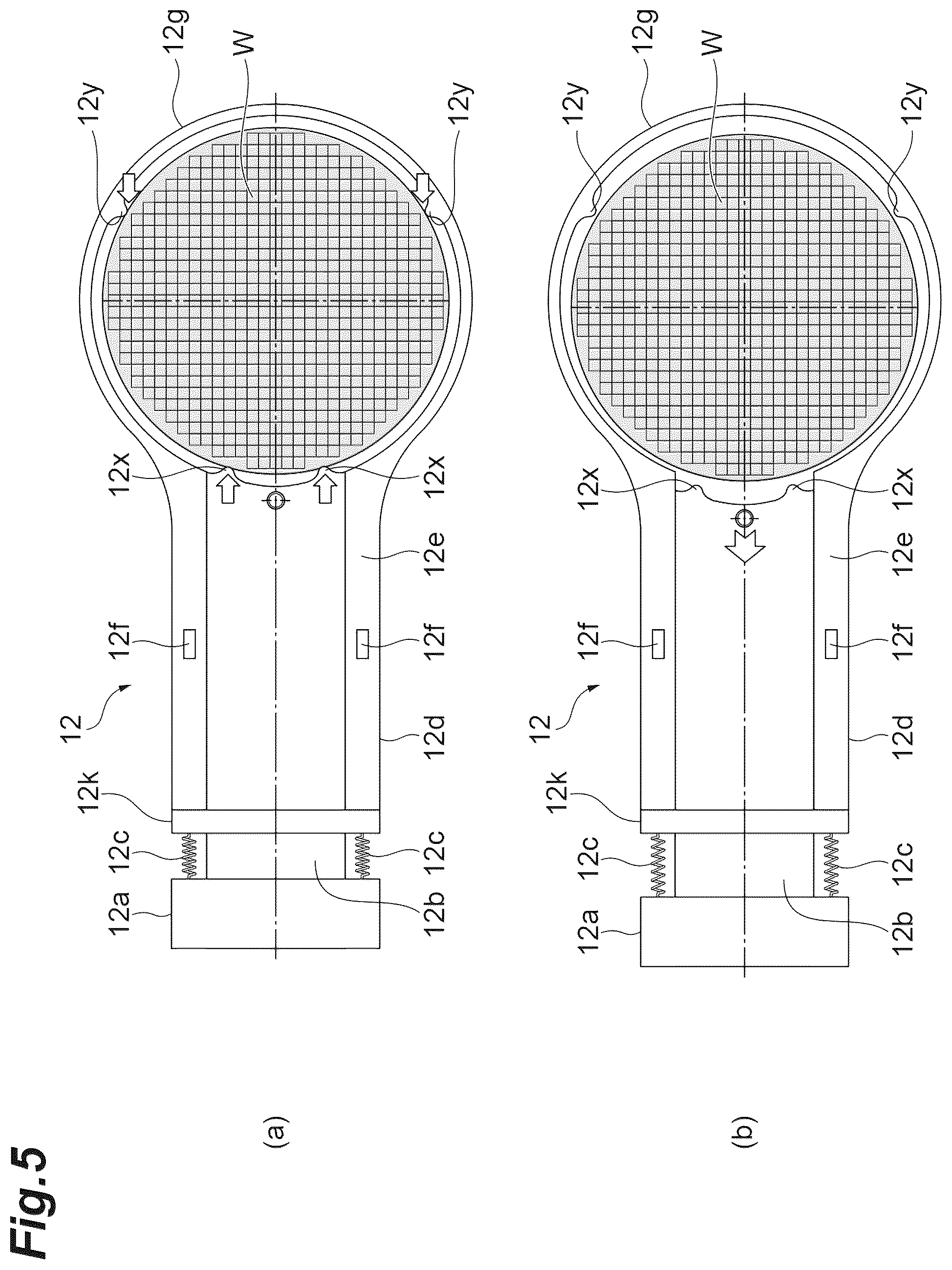 Patent US12347718 Figure 5 – Wafer conveyance unit and wafer conveyance method