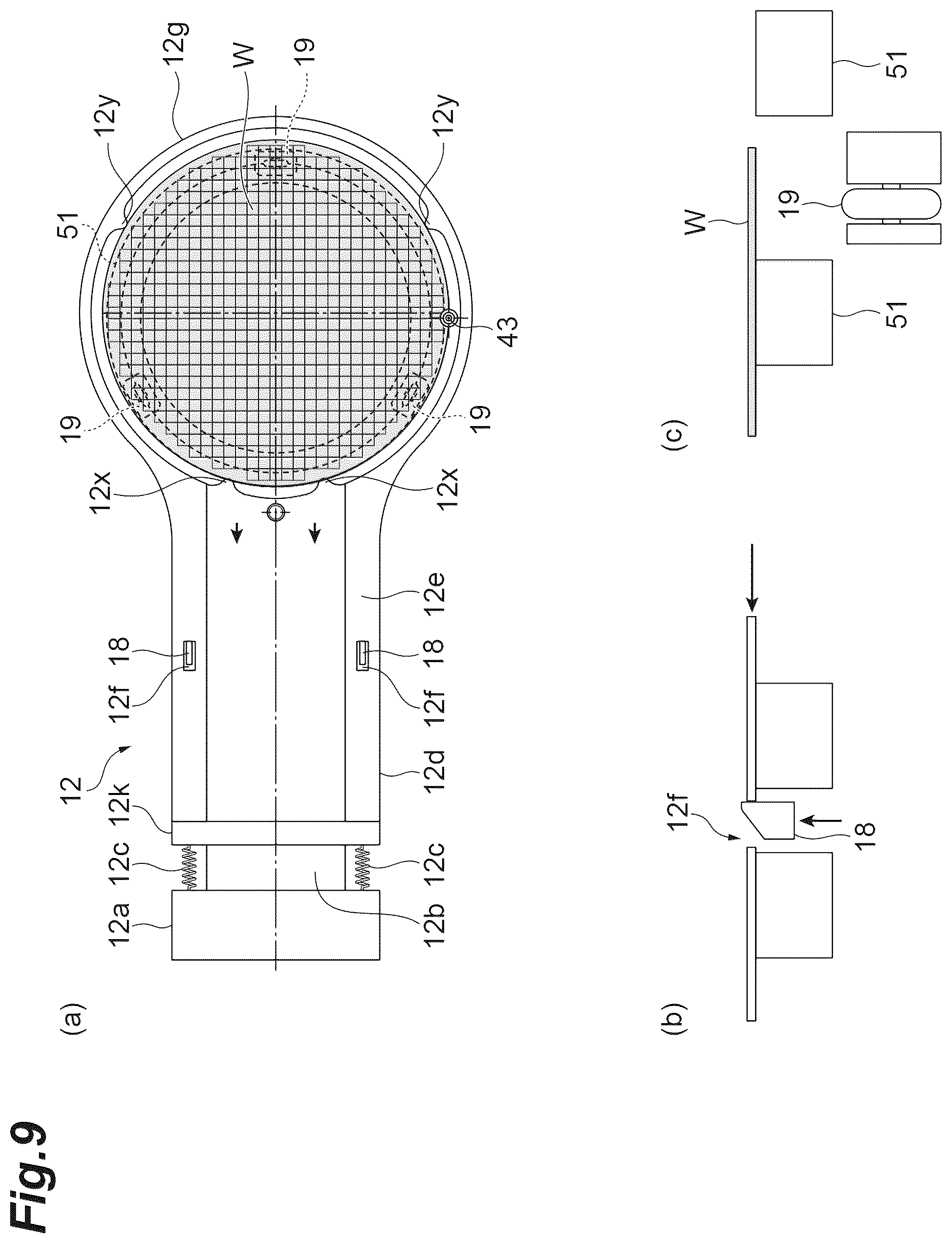 Patent US12347718 Figure 9 – Wafer conveyance unit and wafer conveyance method