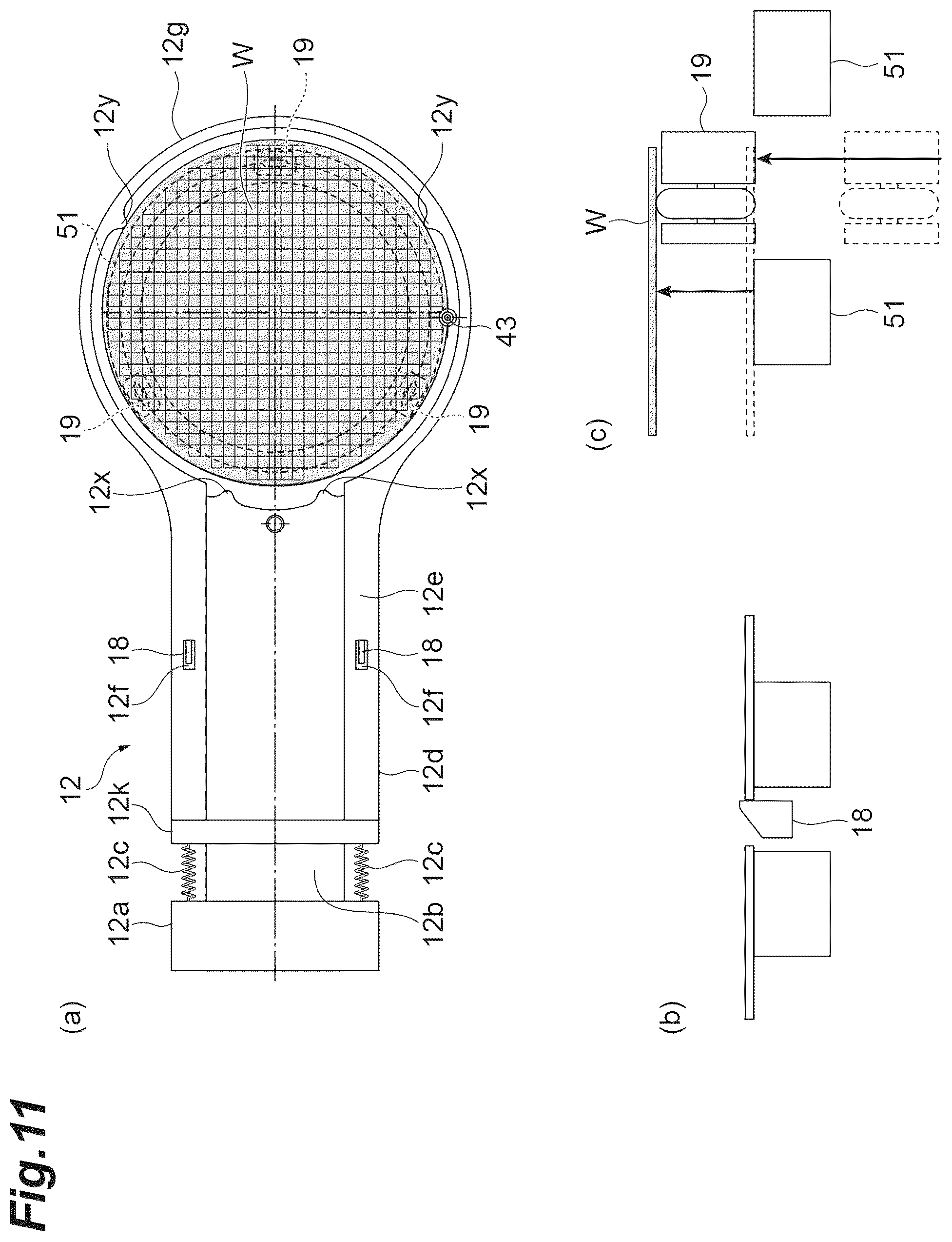 Patent US12347718 Figure 11 – Wafer conveyance unit and wafer conveyance method