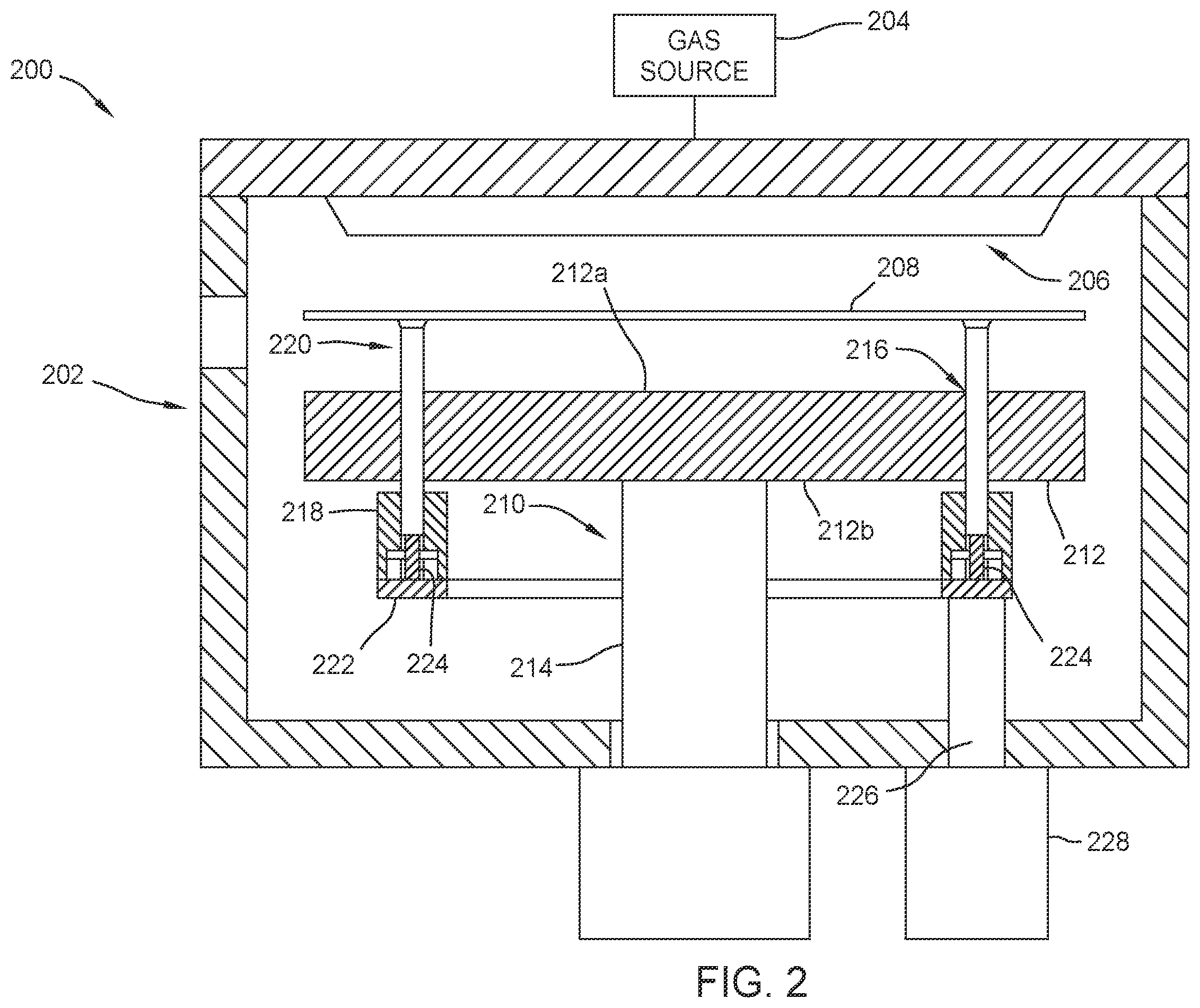 Patent US12347719 Figure 2 – Floating pin for substrate transfer