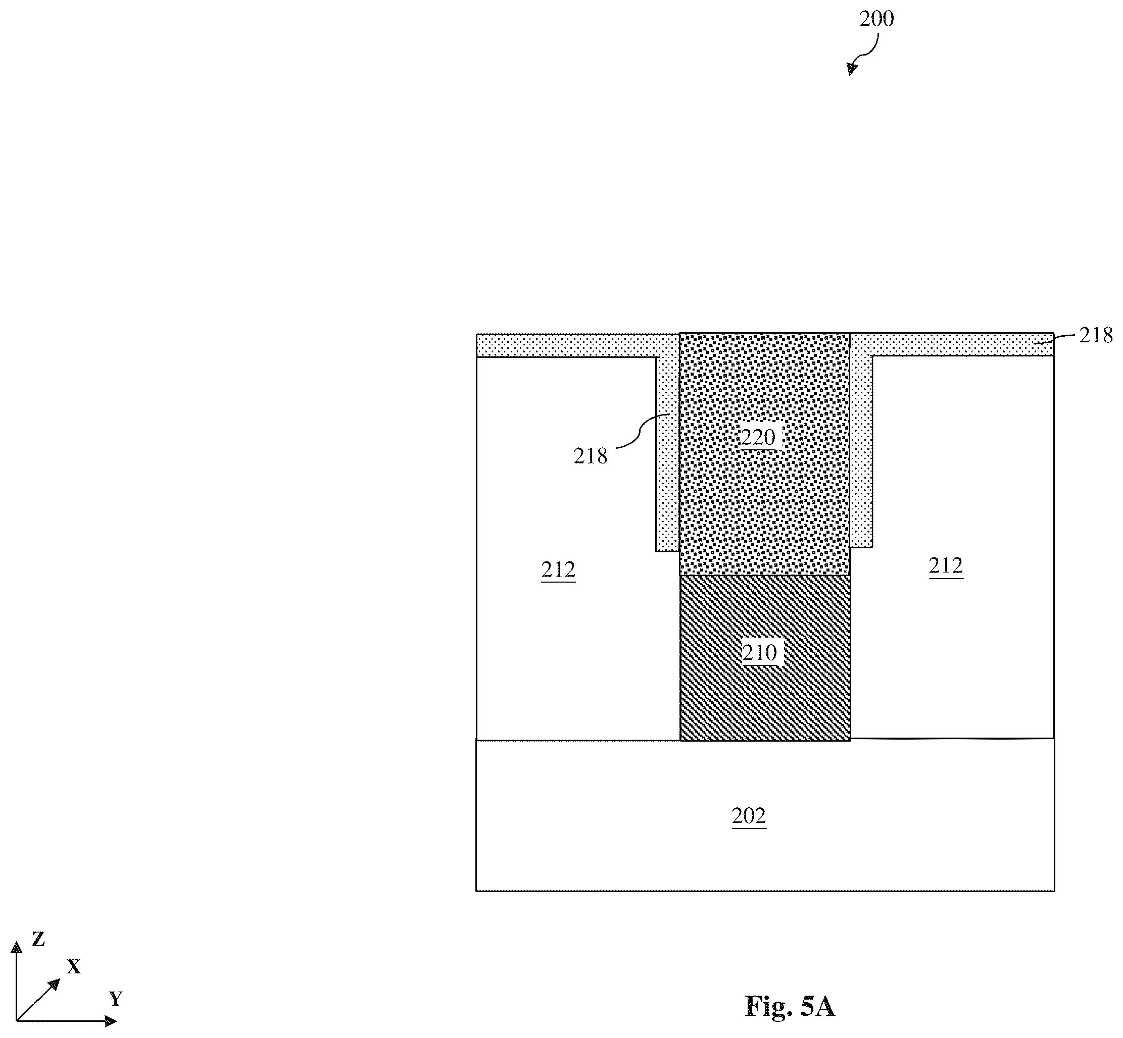 Patent US12347725 Figure 6 – Semiconductor structure with material modification and low resistance plug