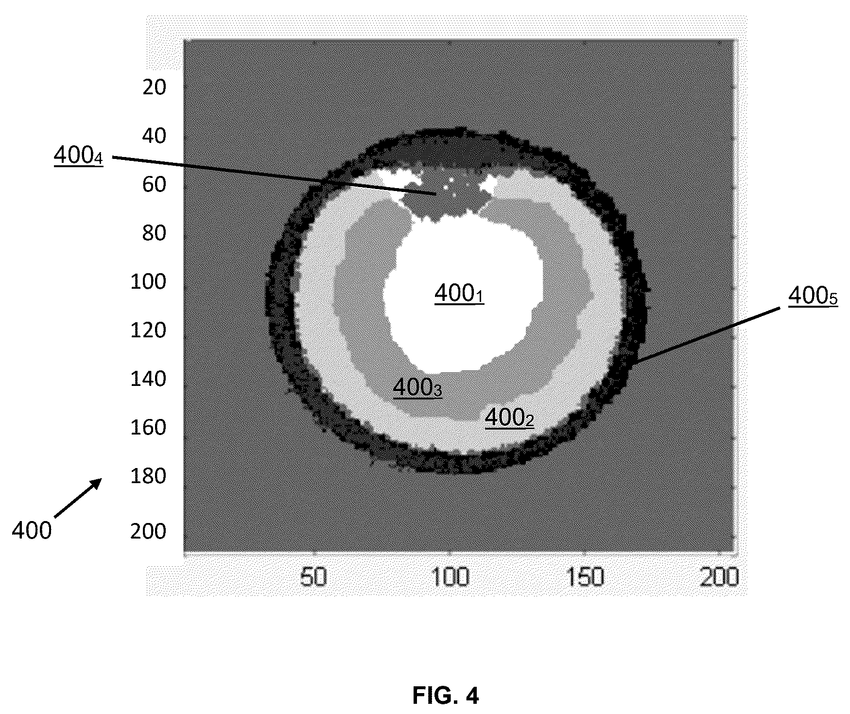 Patent US12347734 Figure 9 – Examination of a hole formed in a semiconductor specimen