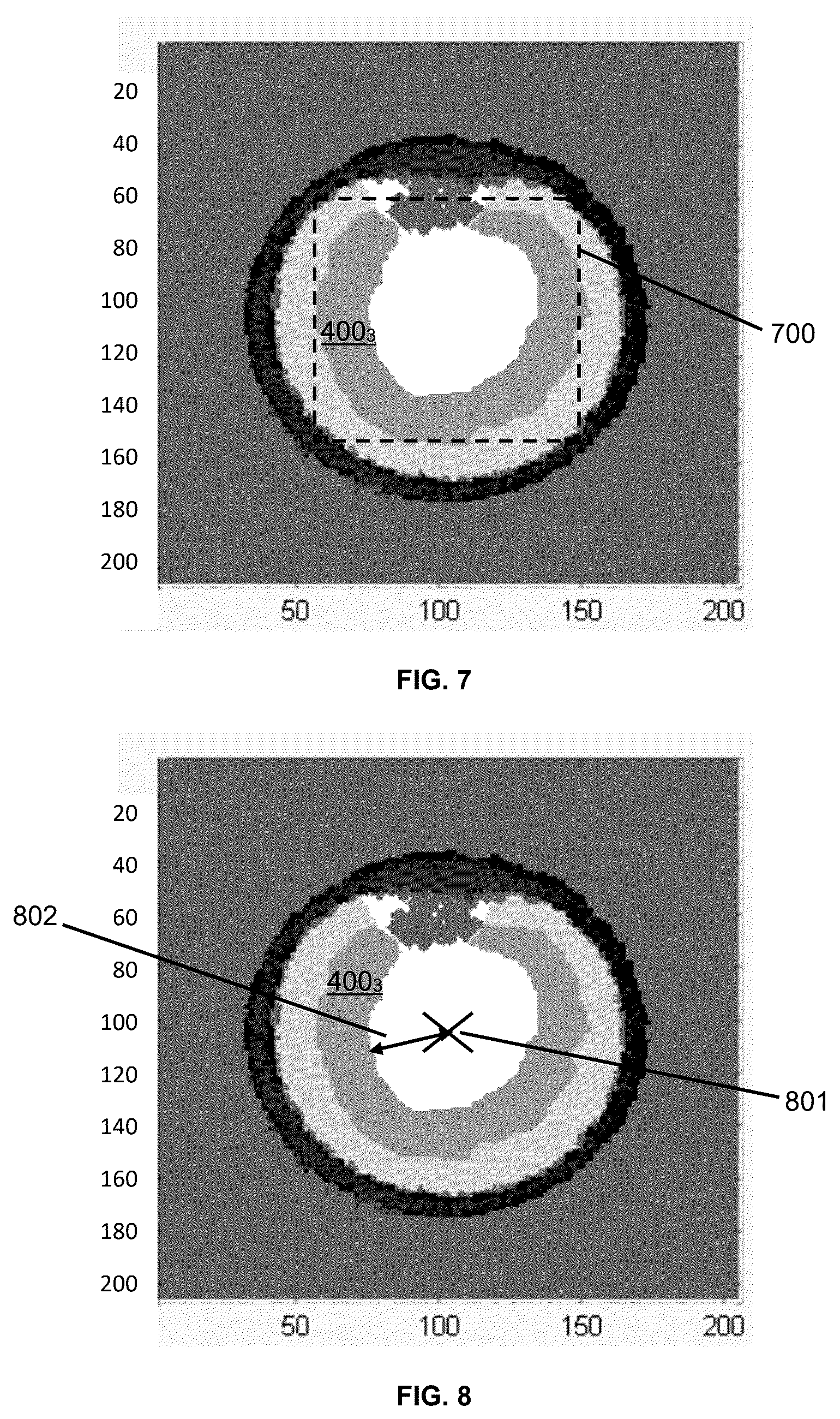Patent US12347734 Figure 12 – Examination of a hole formed in a semiconductor specimen