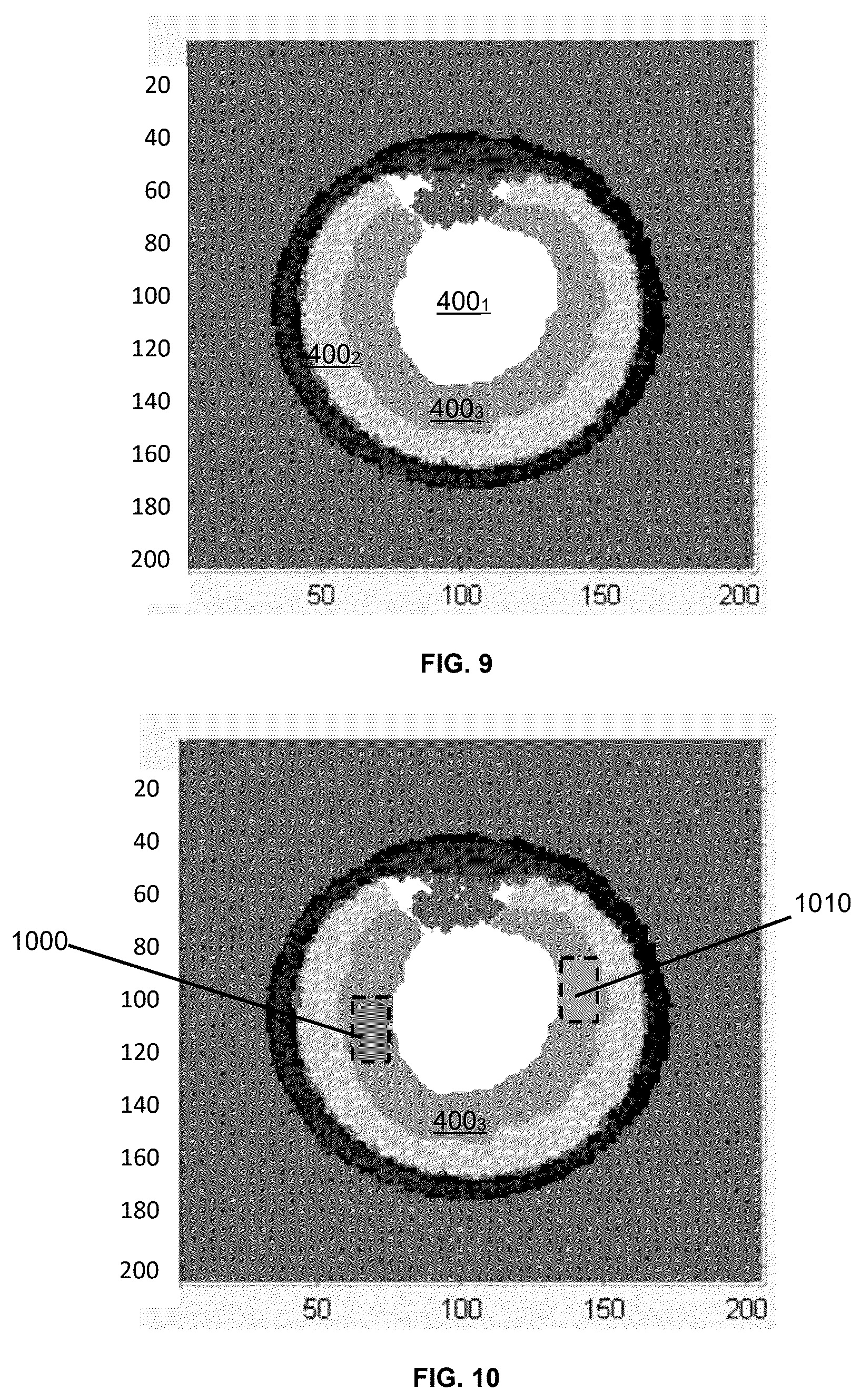 Patent US12347734 Figure 13 – Examination of a hole formed in a semiconductor specimen