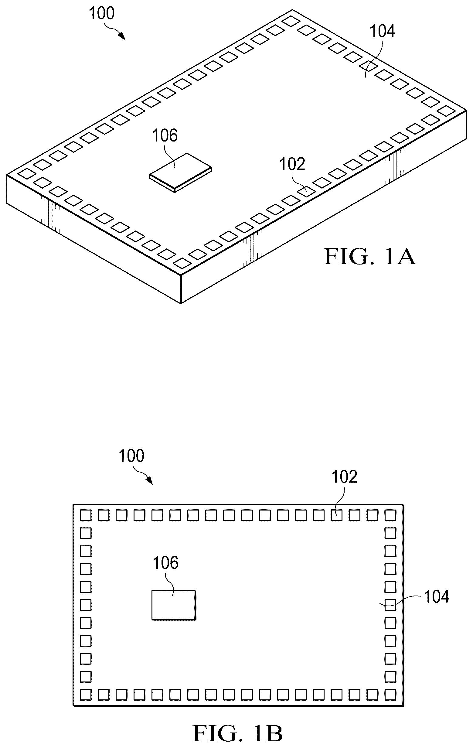 Patent US12347738 Figure 1 – Sensor package cavities with polymer films