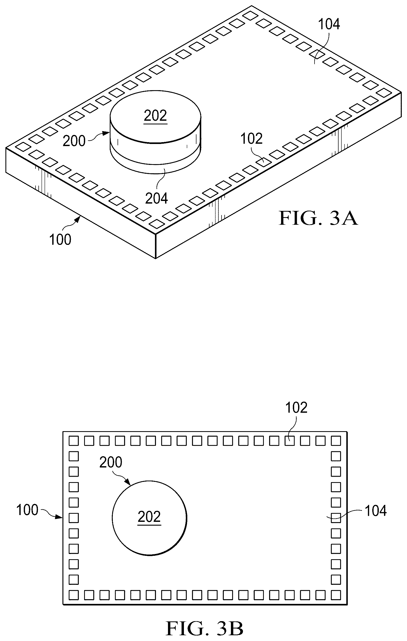 Patent US12347738 Figure 3 – Sensor package cavities with polymer films