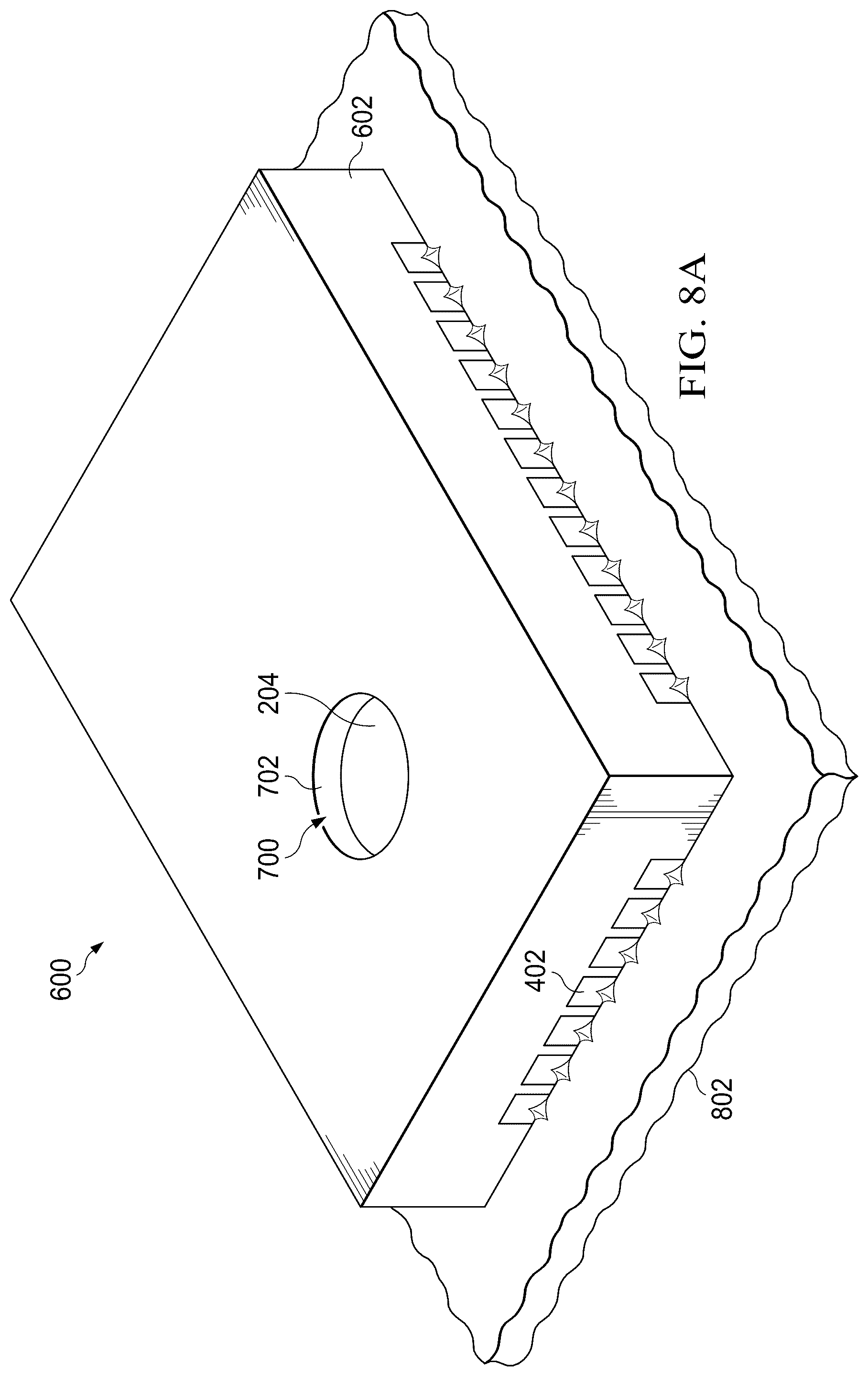 Patent US12347738 Figure 11 – Sensor package cavities with polymer films