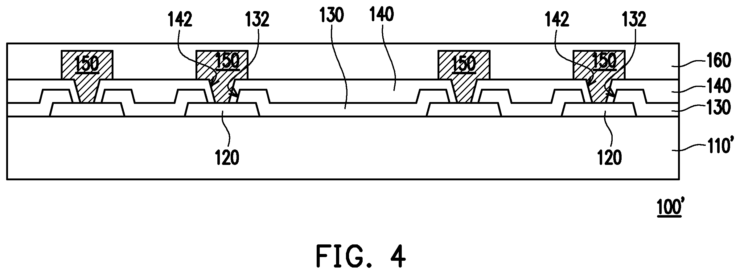 Patent US12347739 Figure 4 – Package structure