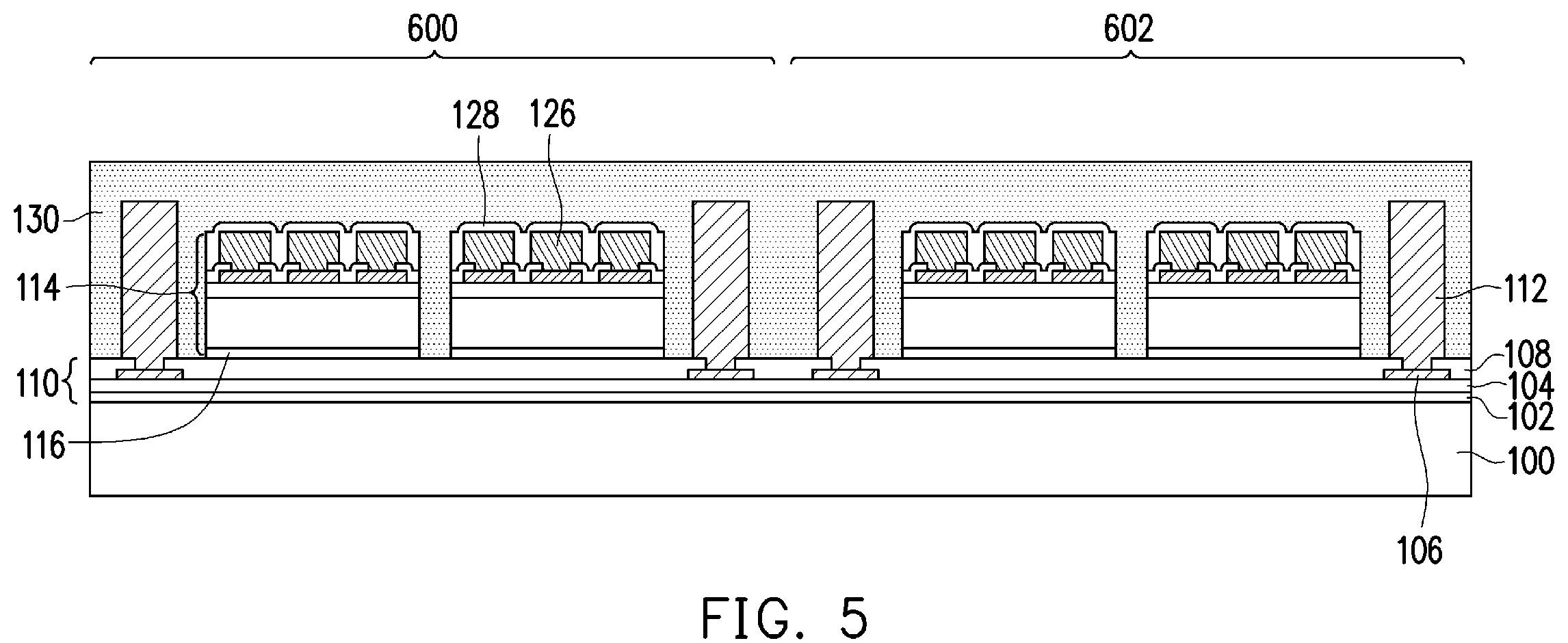 Patent US12347749 Figure 5 – Semiconductor packages