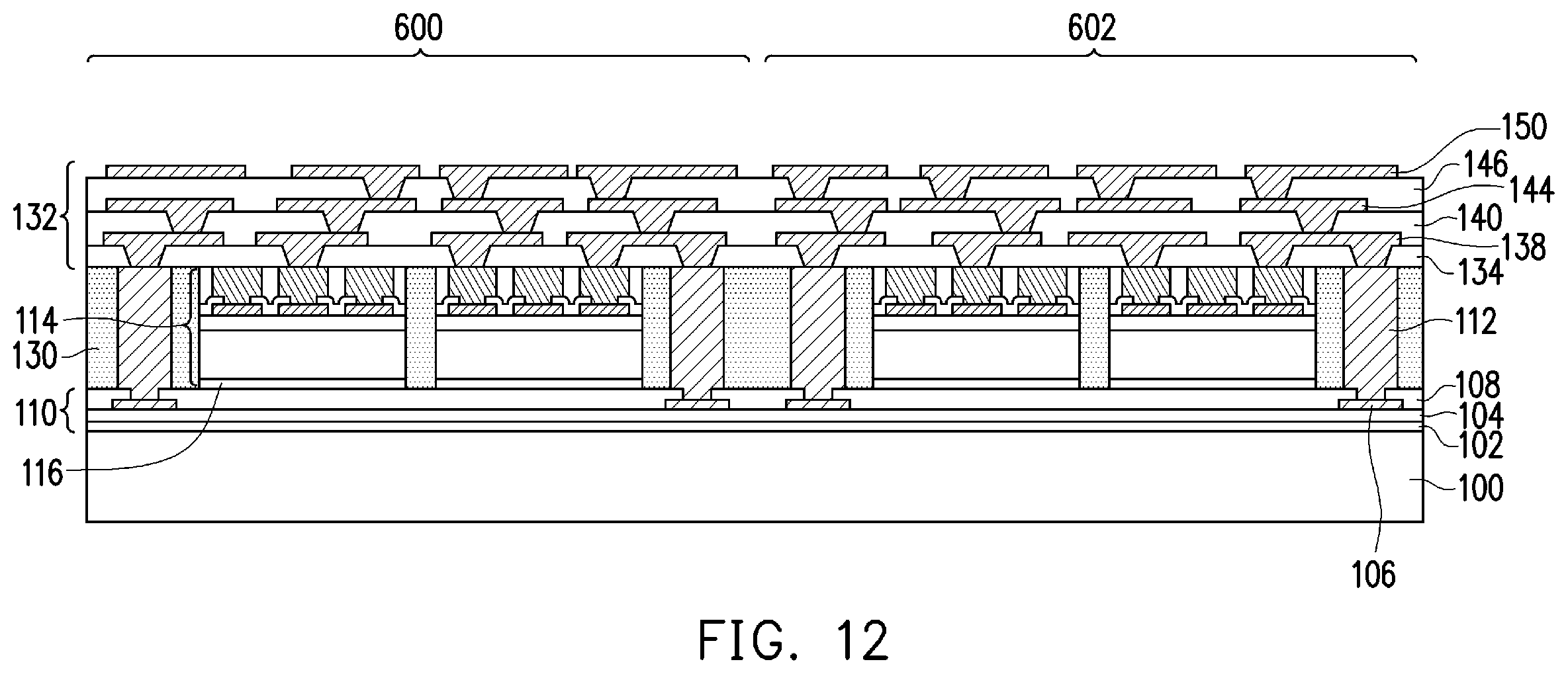 Patent US12347749 Figure 12 – Semiconductor packages