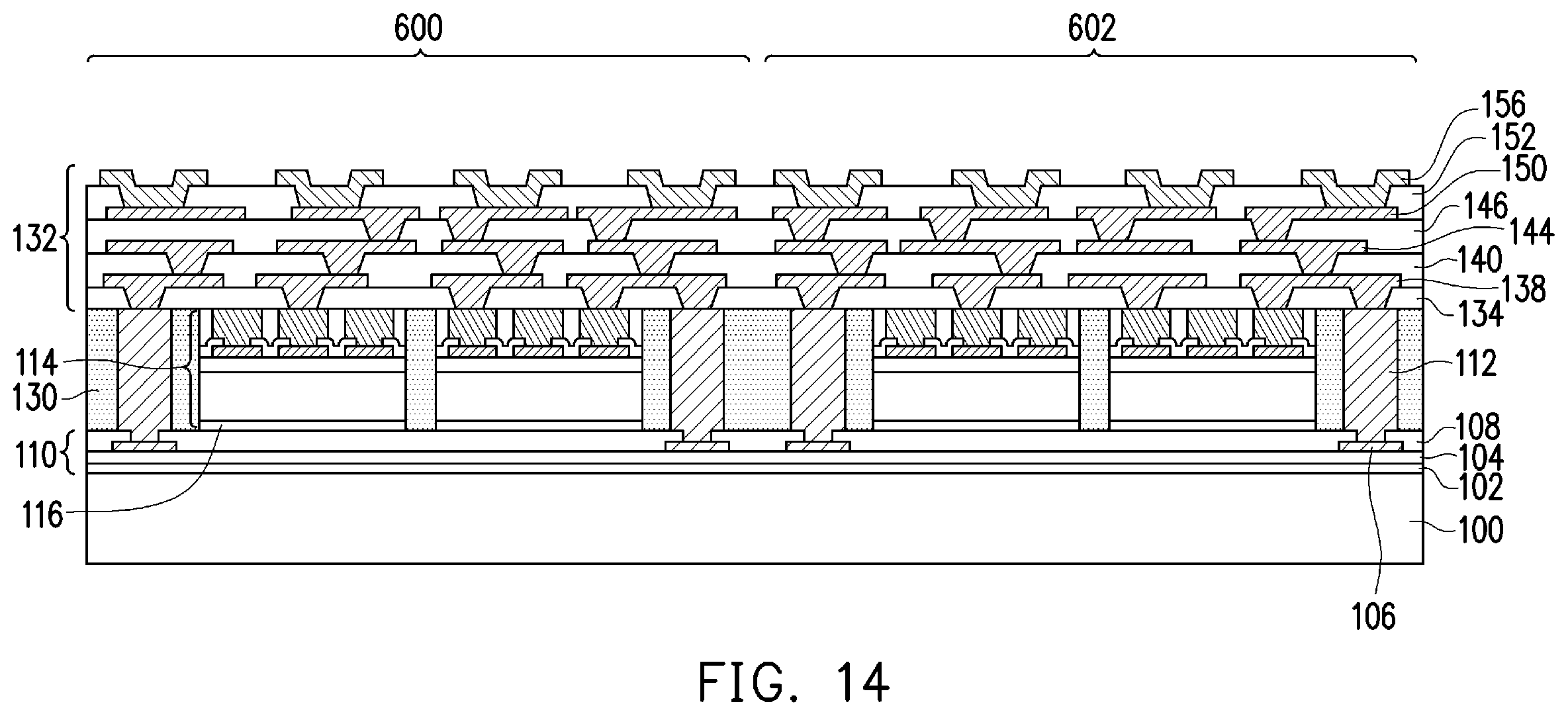 Patent US12347749 Figure 14 – Semiconductor packages