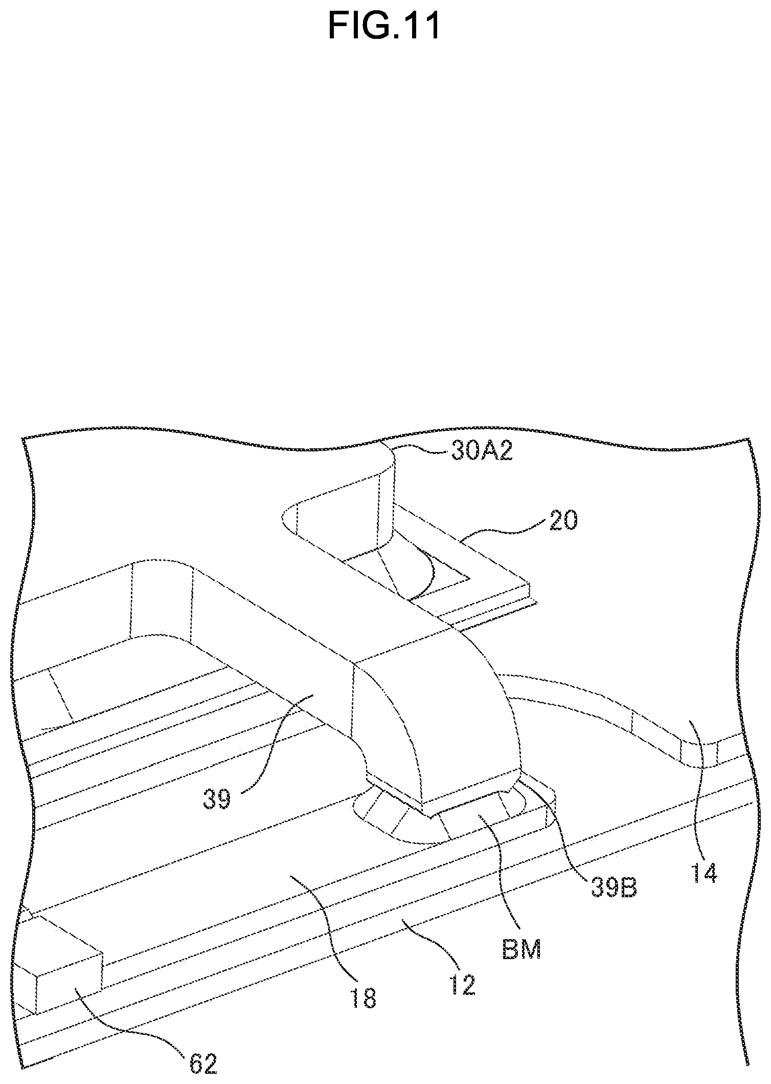 Patent US12347750 Figure 11 – Tip connection portion of terminal member and associated semiconductor device