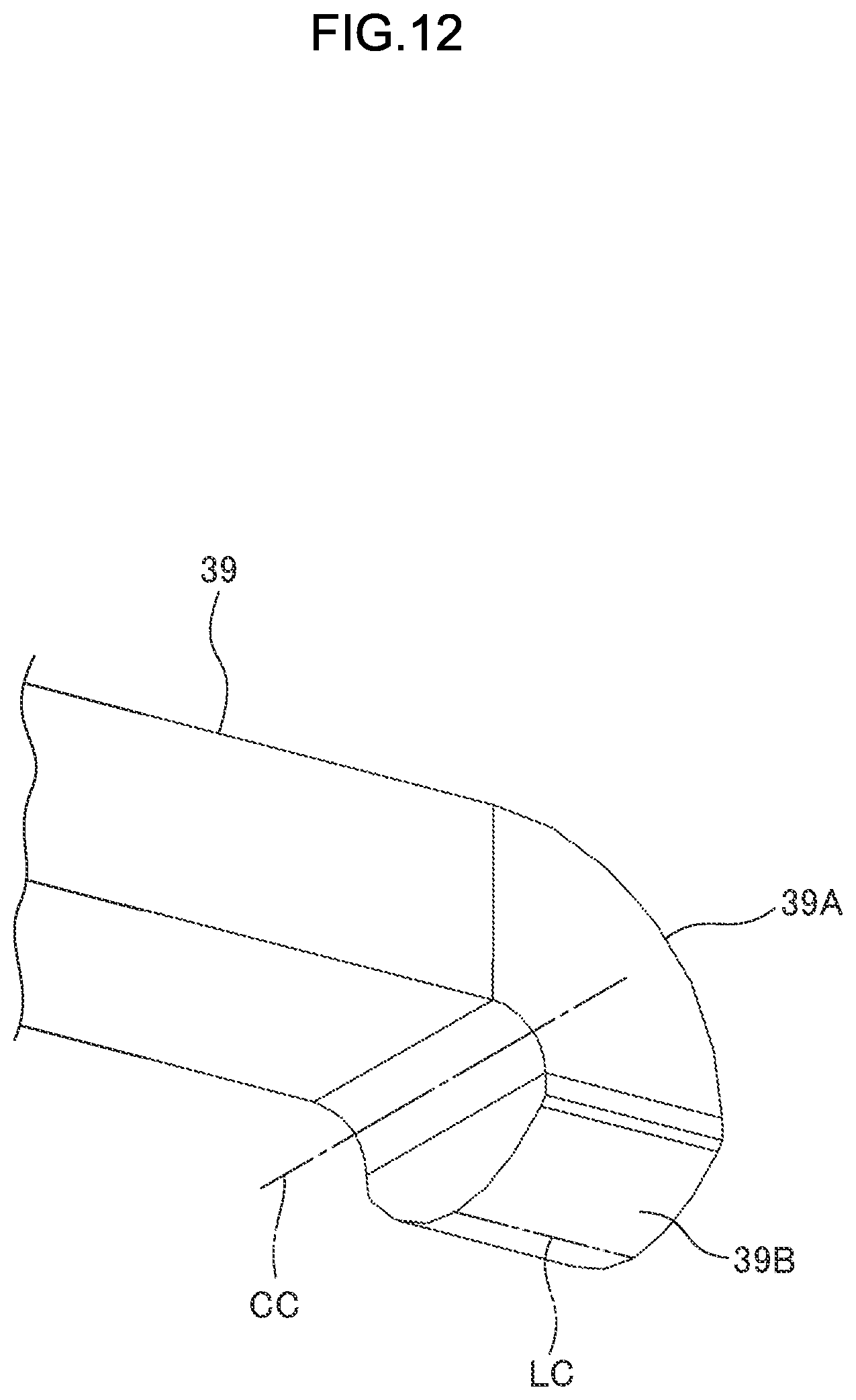 Patent US12347750 Figure 12 – Tip connection portion of terminal member and associated semiconductor device