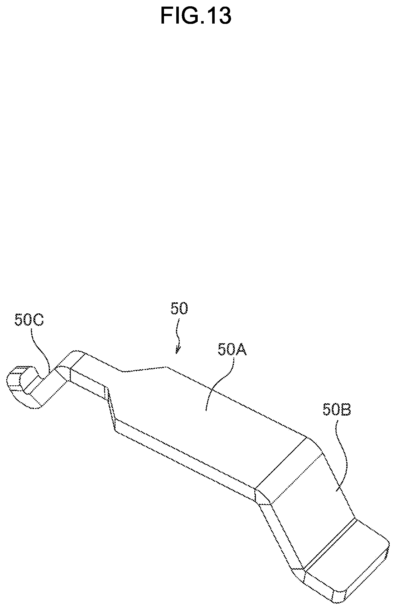 Patent US12347750 Figure 13 – Tip connection portion of terminal member and associated semiconductor device