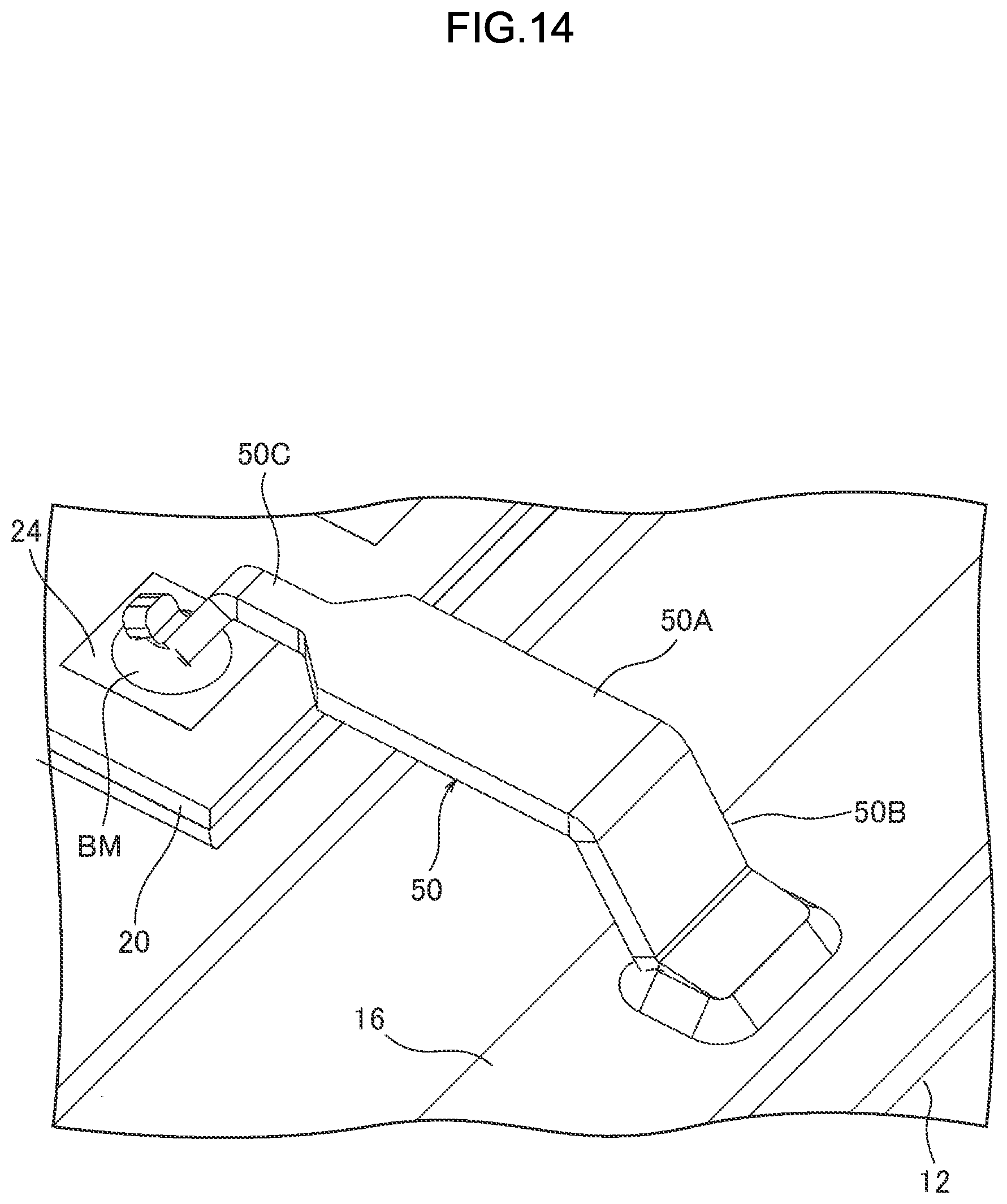 Patent US12347750 Figure 14 – Tip connection portion of terminal member and associated semiconductor device