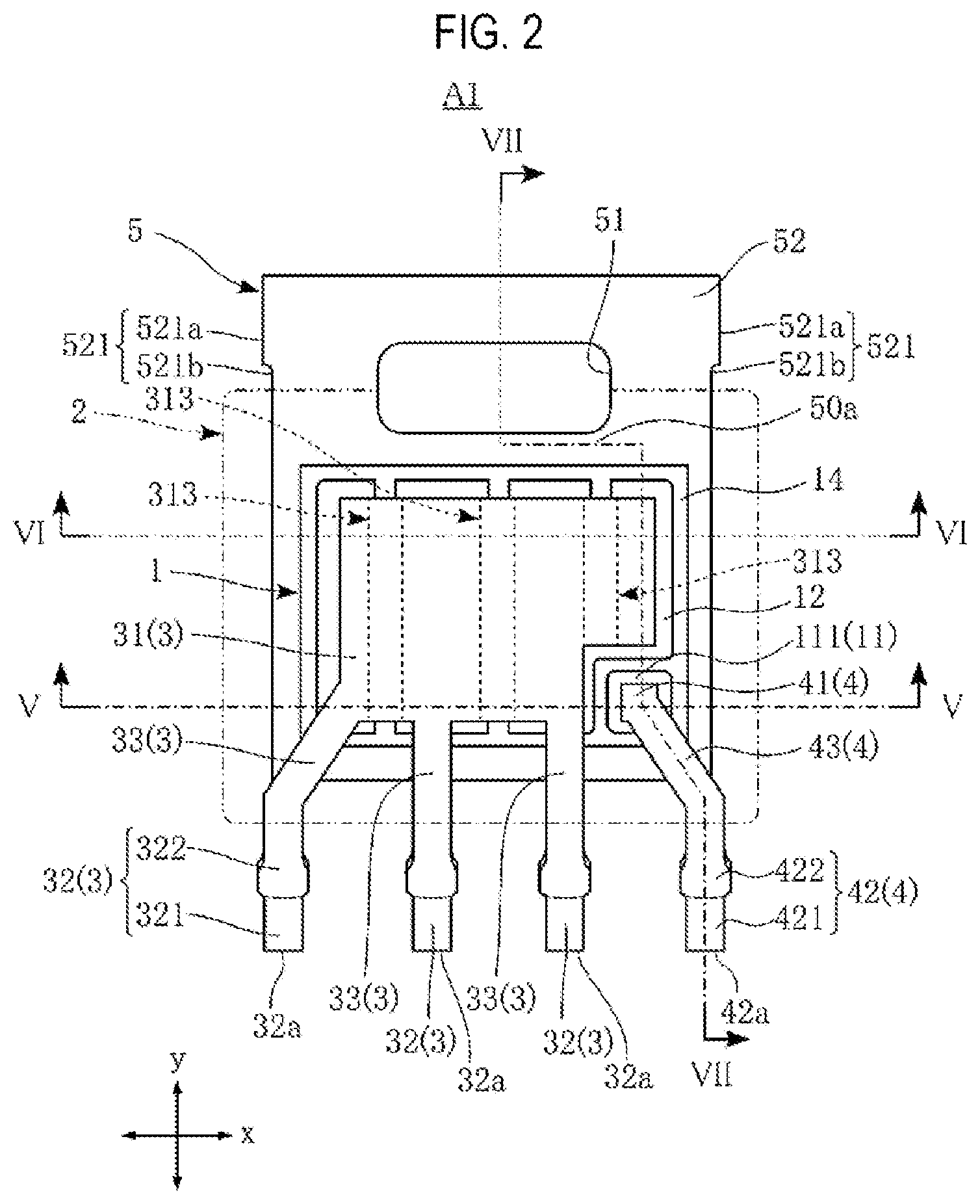 Patent US12347752 Figure 2 – Semiconductor device