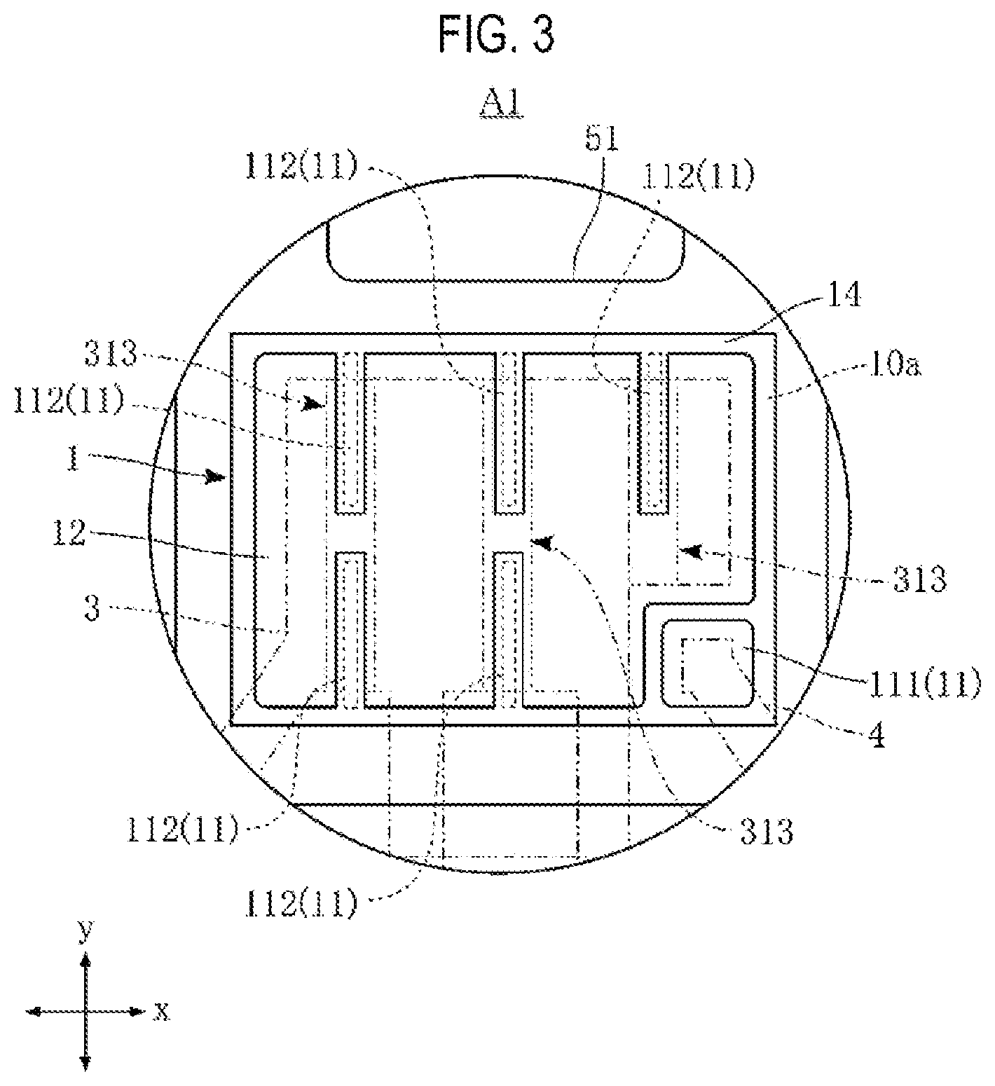 Patent US12347752 Figure 3 – Semiconductor device