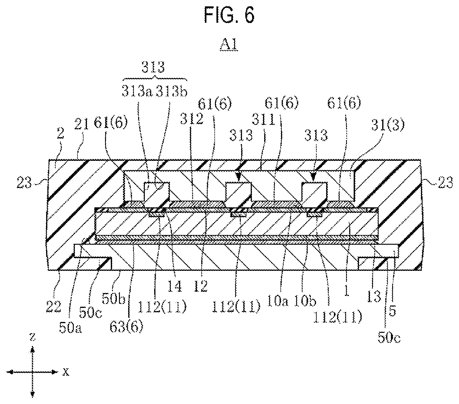 Patent US12347752 Figure 6 – Semiconductor device