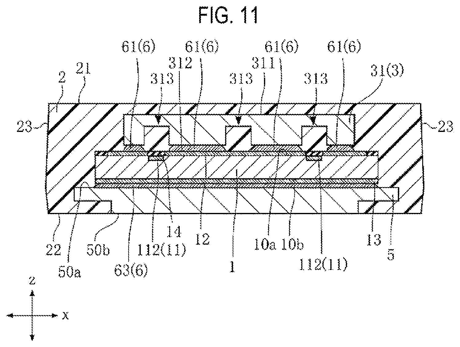 Patent US12347752 Figure 11 – Semiconductor device
