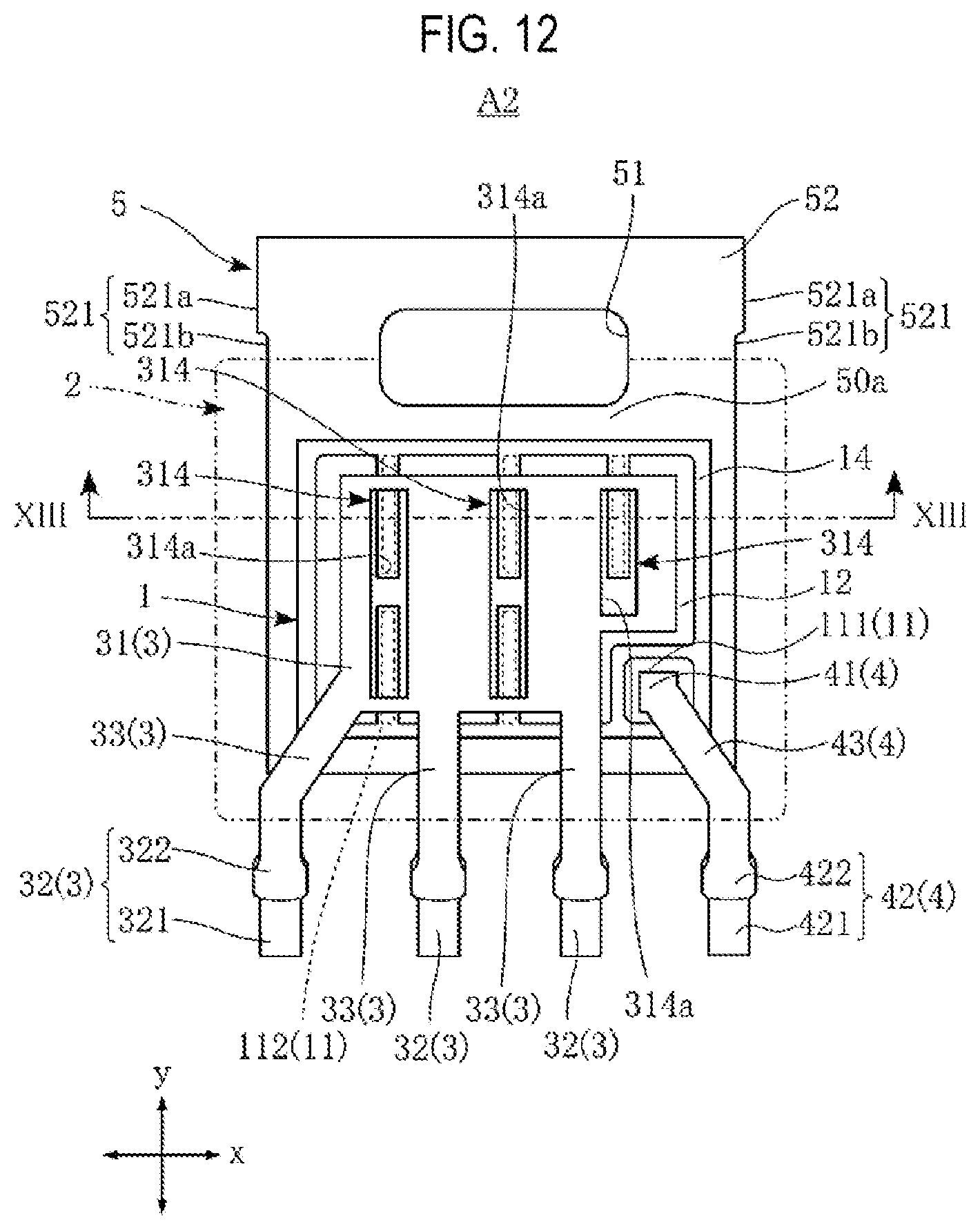 Patent US12347752 Figure 12 – Semiconductor device