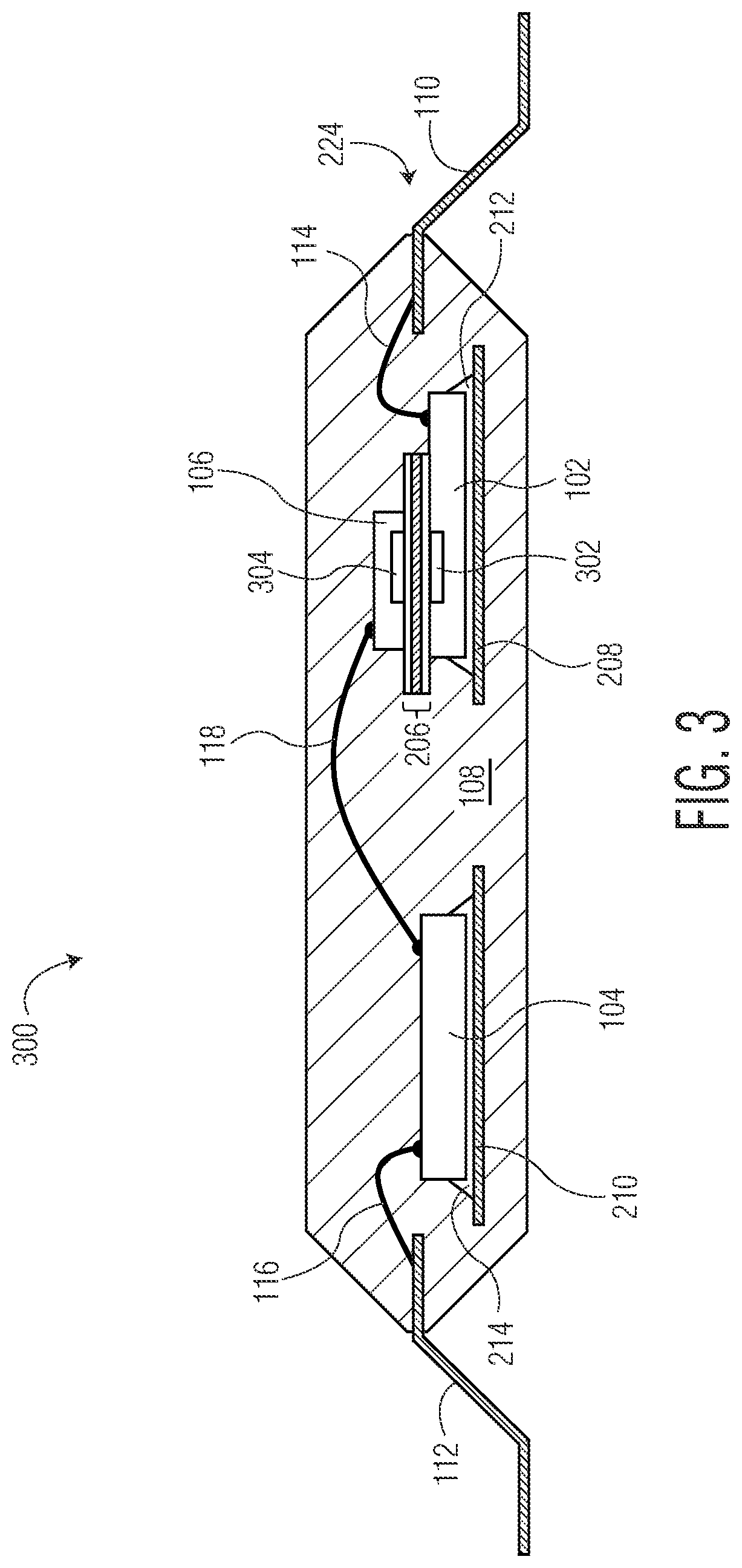 Patent US12347753 Figure 3 – Semiconductor device having galvanic isolation and method therefor