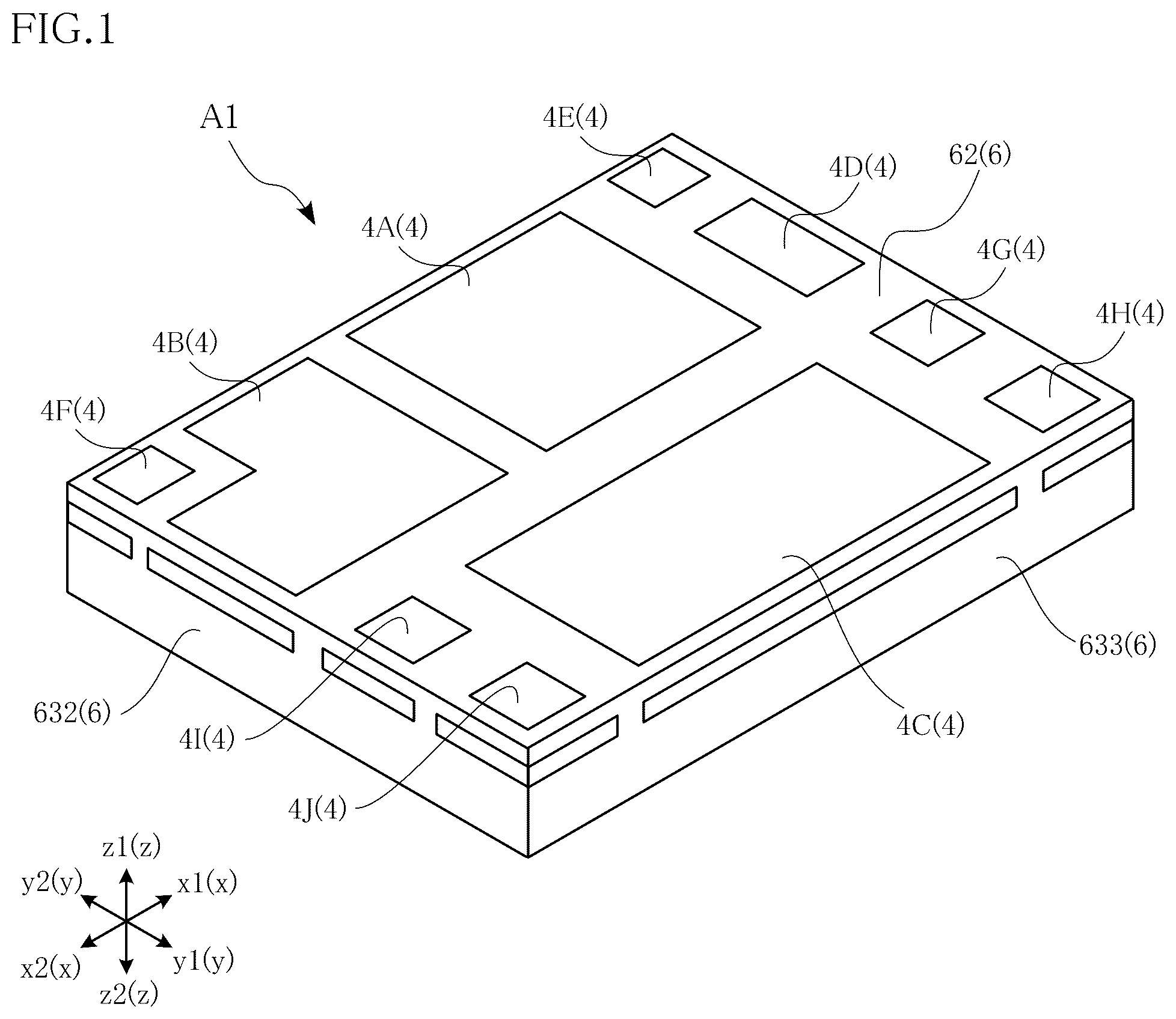 Patent US12347756 Figure 1 – Semiconductor device