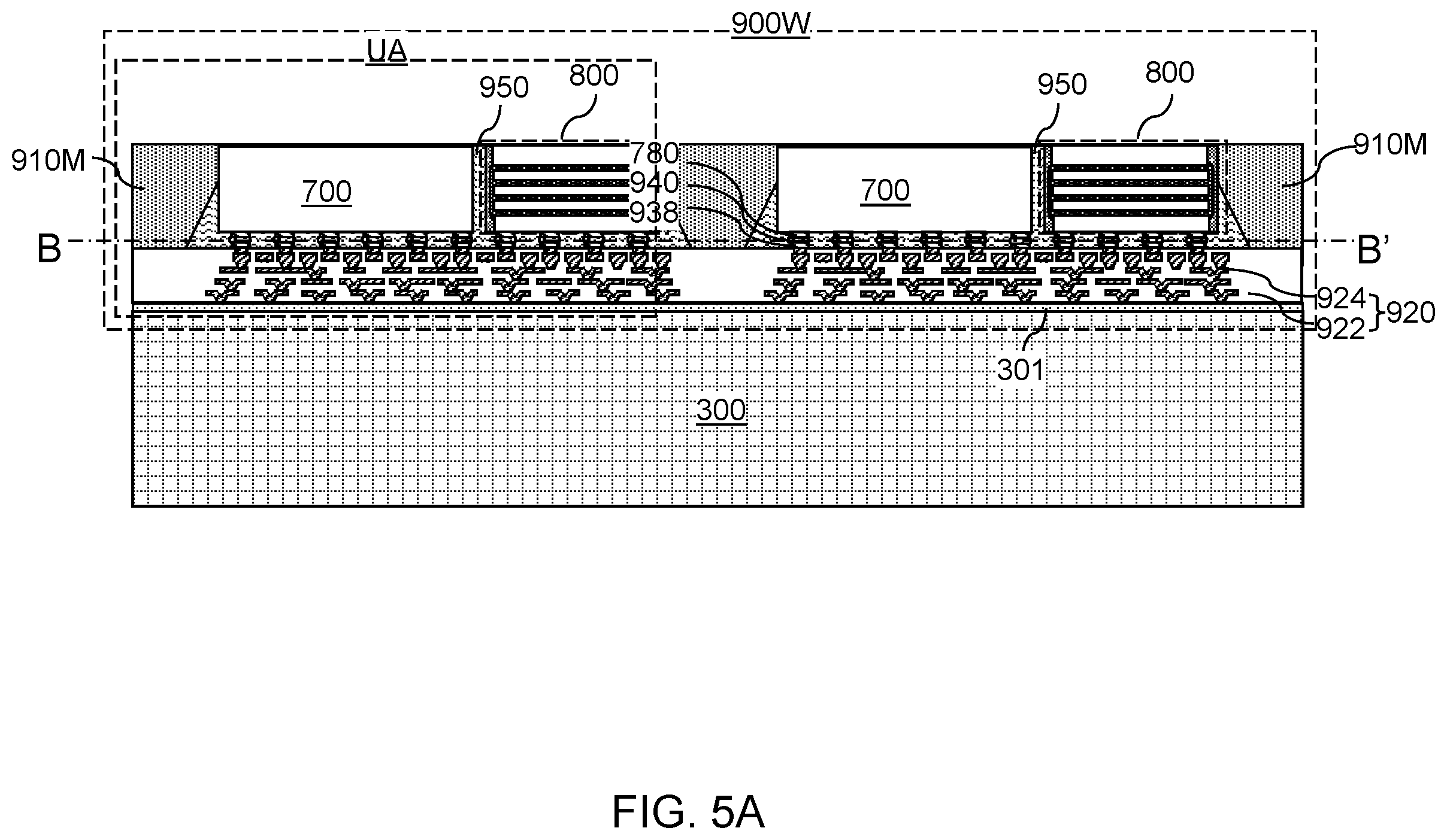 Patent US12347758 Figure 9 – Dual-underfill encapsulation for packaging and methods of forming the same