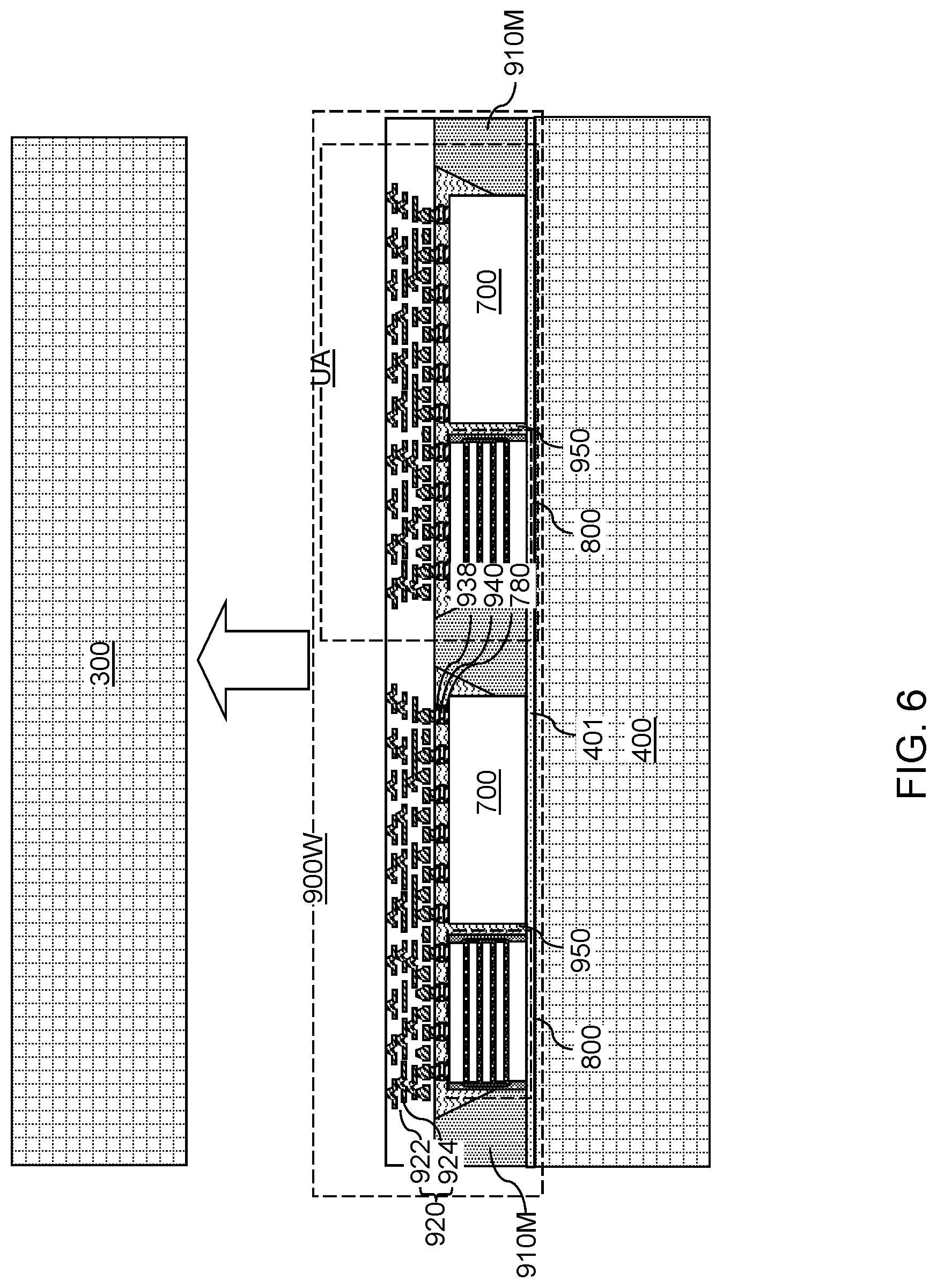 Patent US12347758 Figure 11 – Dual-underfill encapsulation for packaging and methods of forming the same