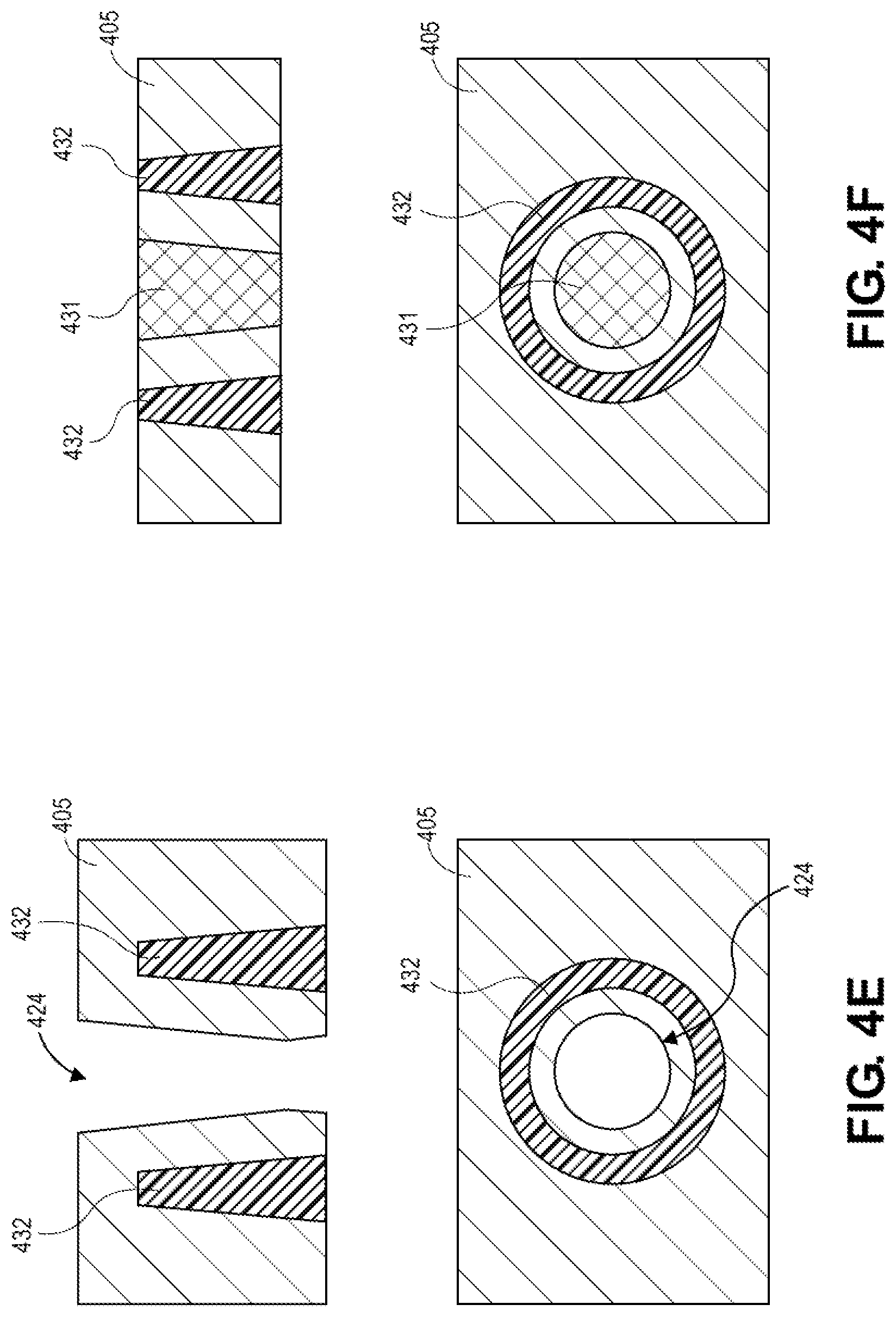 Patent US12347761 Figure 6 – Magnetic planar spiral and high aspect ratio inductors for power delivery in the glass-core of a package substrate