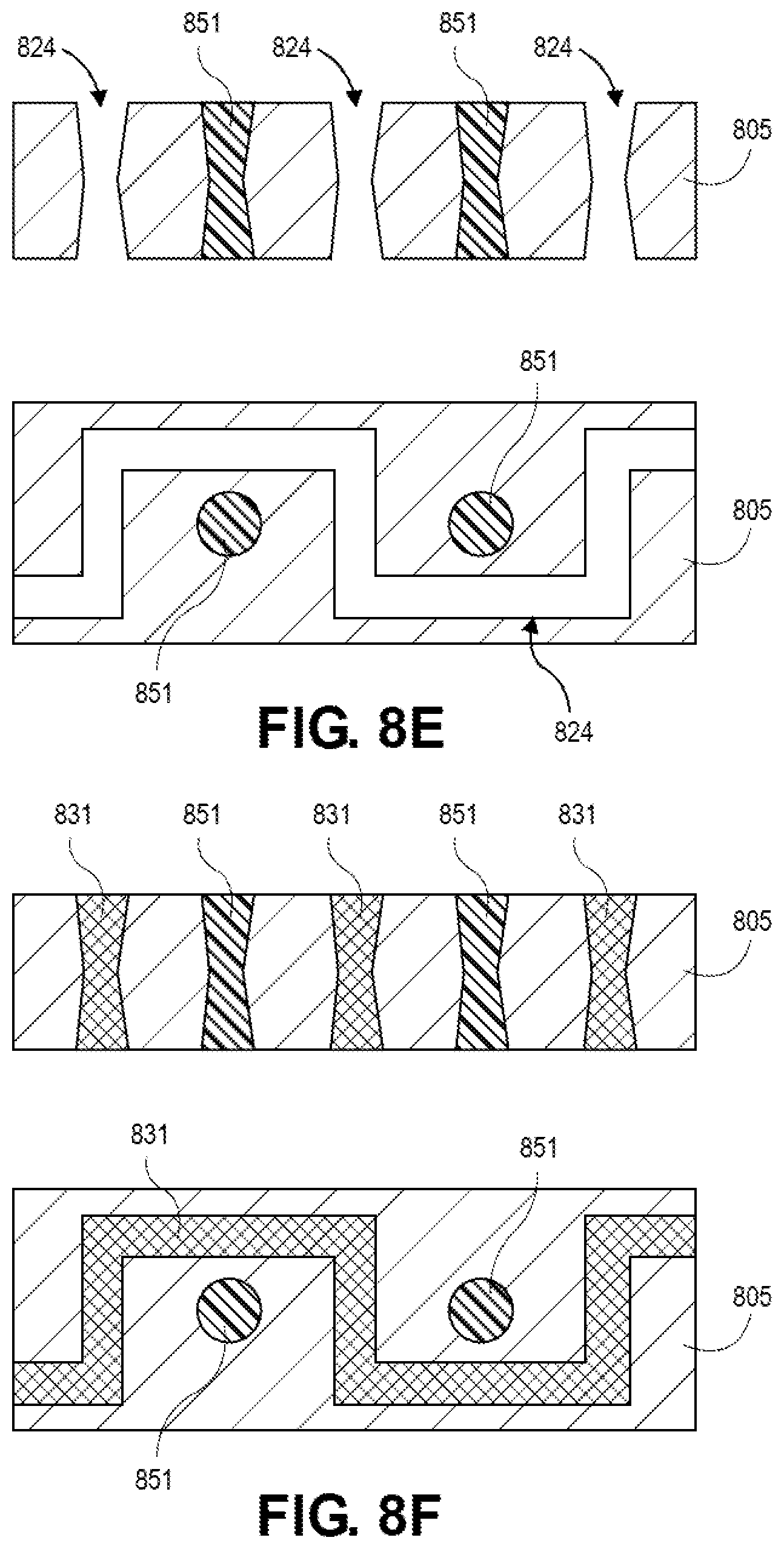 Patent US12347761 Figure 14 – Magnetic planar spiral and high aspect ratio inductors for power delivery in the glass-core of a package substrate
