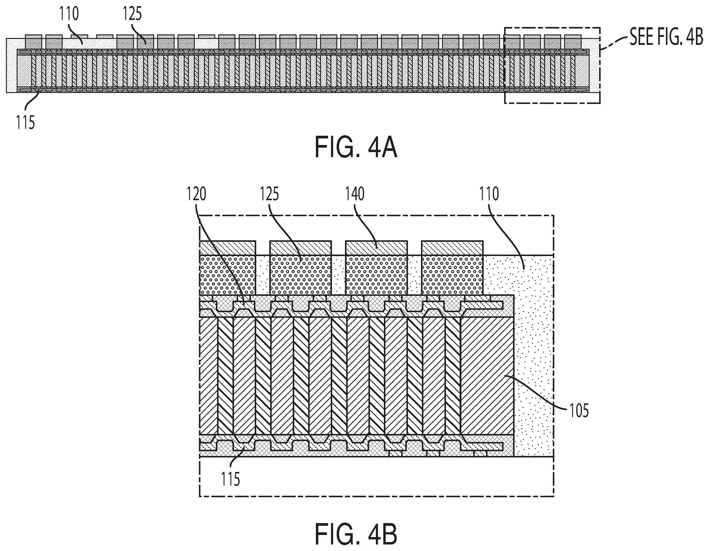 Patent US12347763 Figure 4 – Packaging of three-dimensional integrated circuit by encapsulation with copper posts and double sided redistribution layer