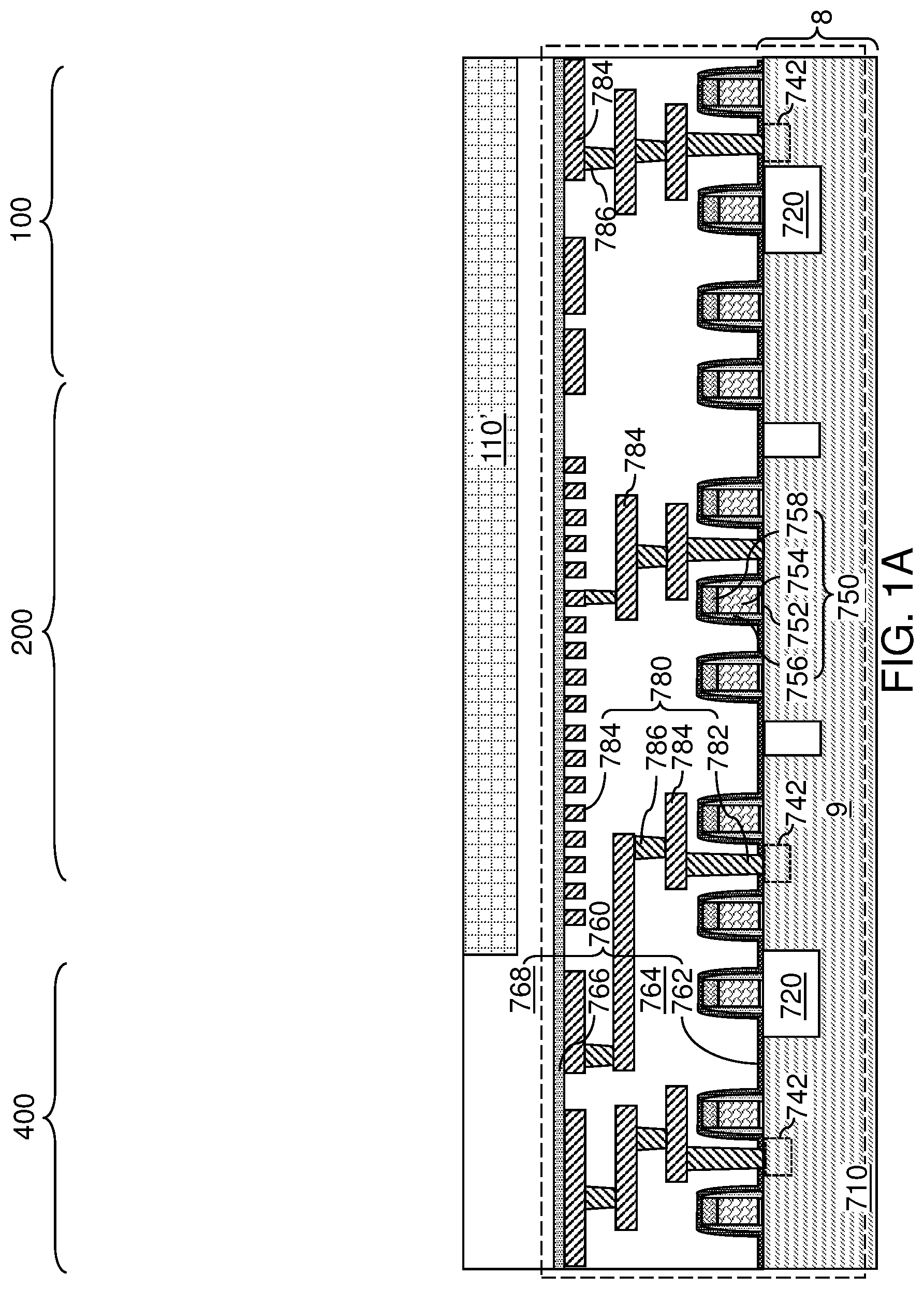 Patent US12347779 Figure 1 – Three-dimensional memory device with source line isolation and method of making the same