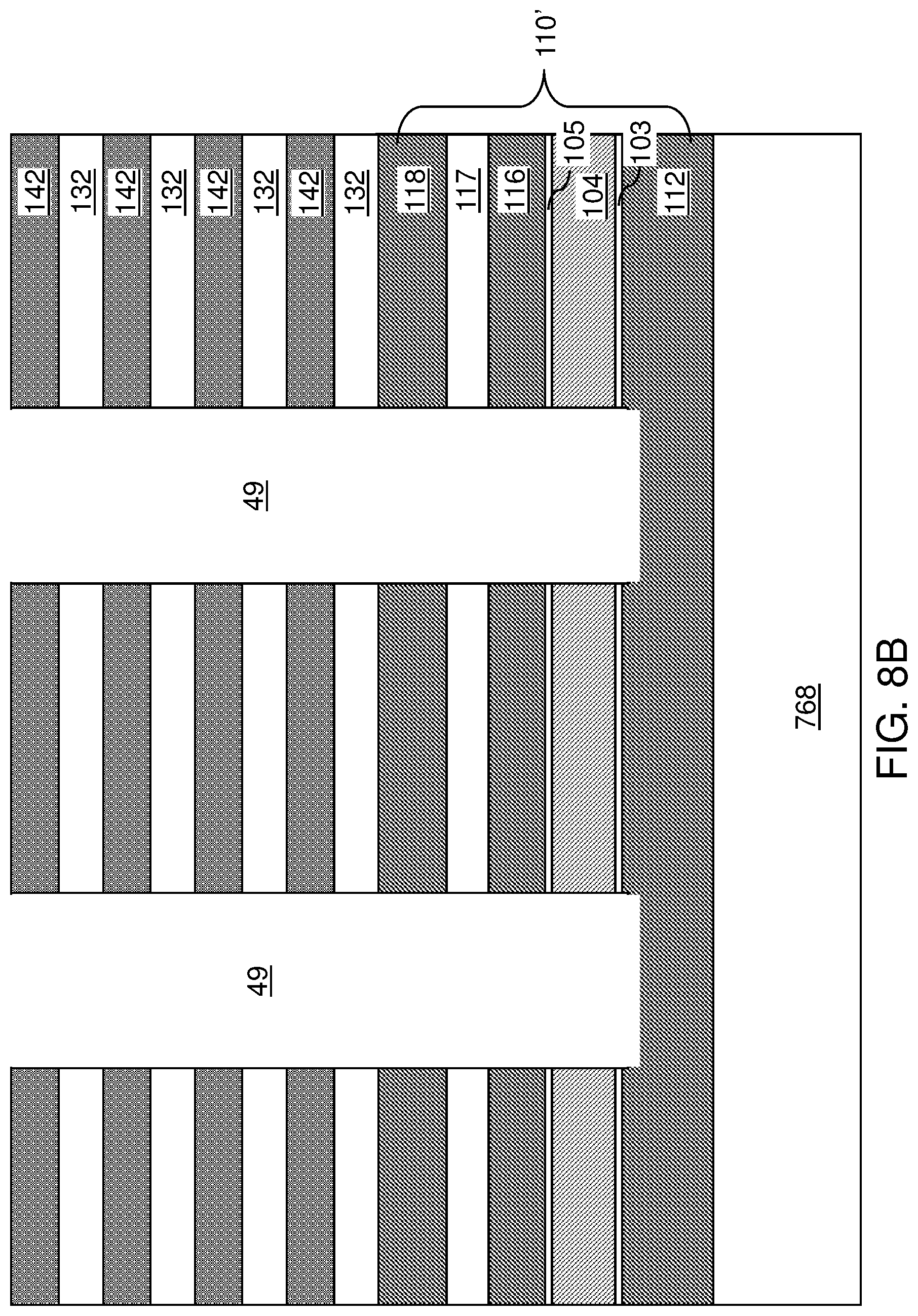 Patent US12347779 Figure 13 – Three-dimensional memory device with source line isolation and method of making the same