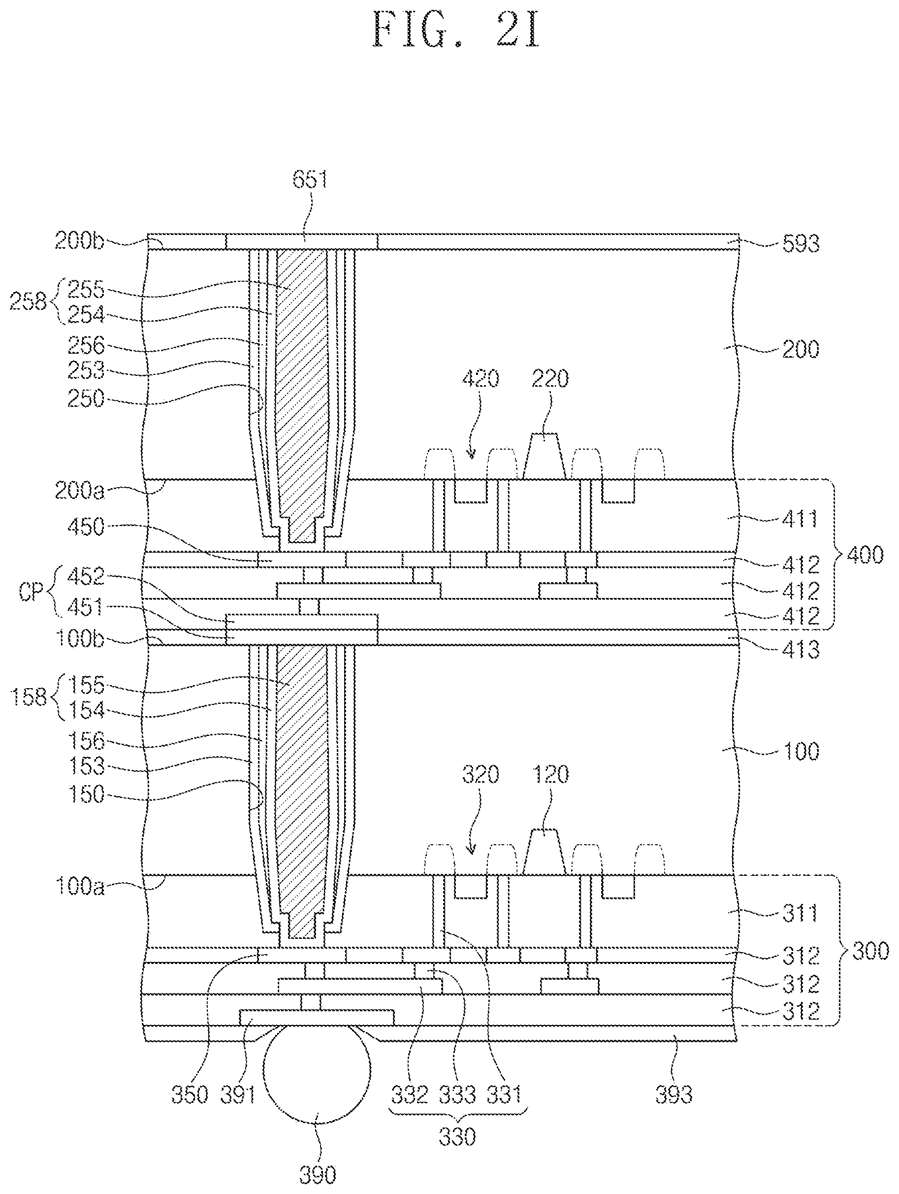 Patent US12347781 Figure 10 – Semiconductor devices having penetration vias