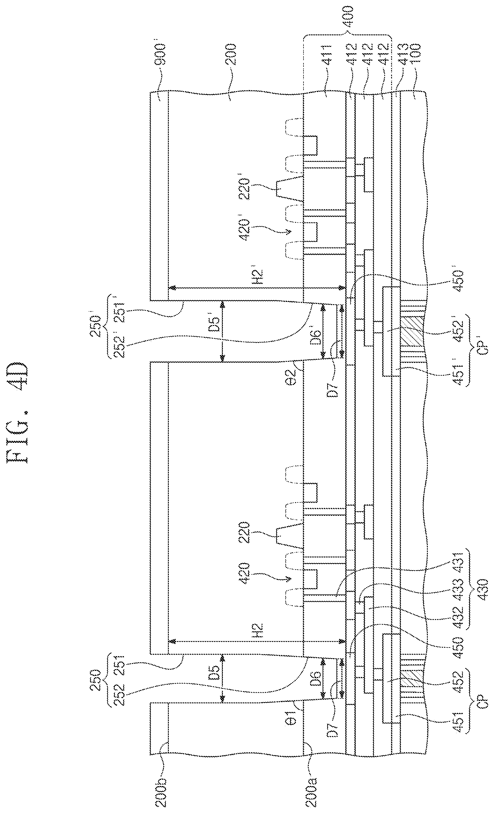 Patent US12347781 Figure 15 – Semiconductor devices having penetration vias