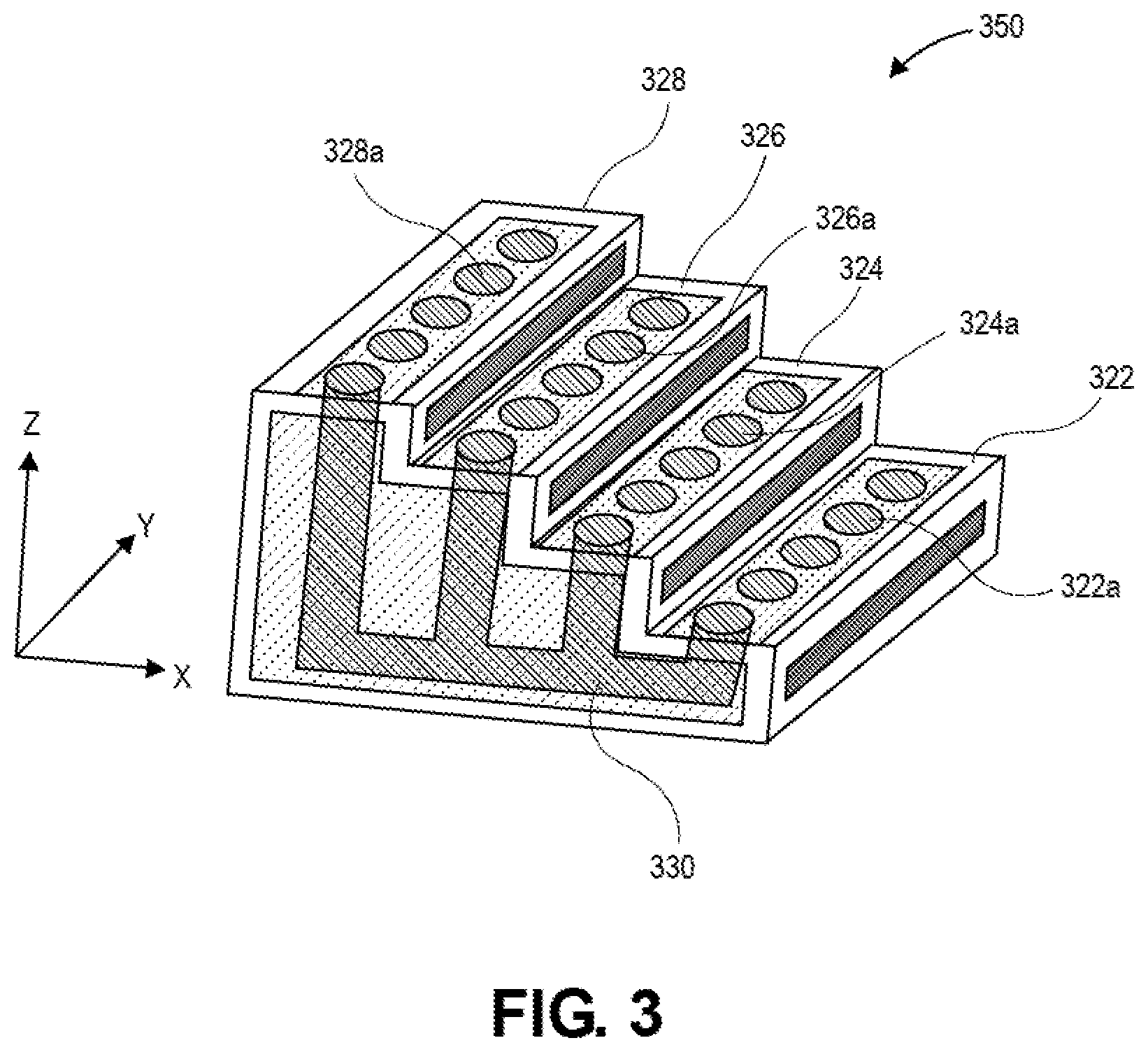 Patent US12347784 Figure 2 – Interposer with step feature