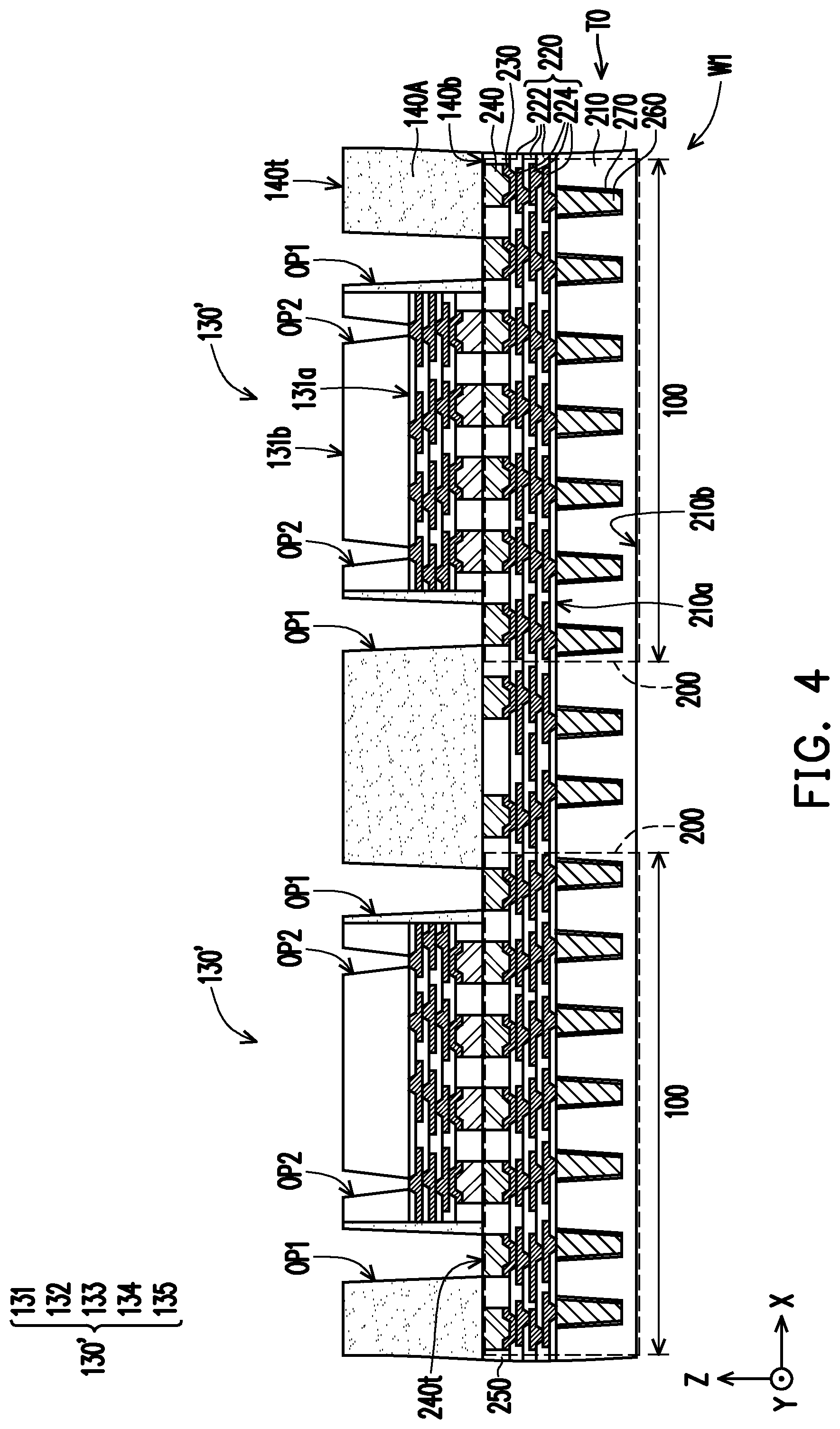Patent US12347785 Figure 4 – Semiconductor structure and method manufacturing the same
